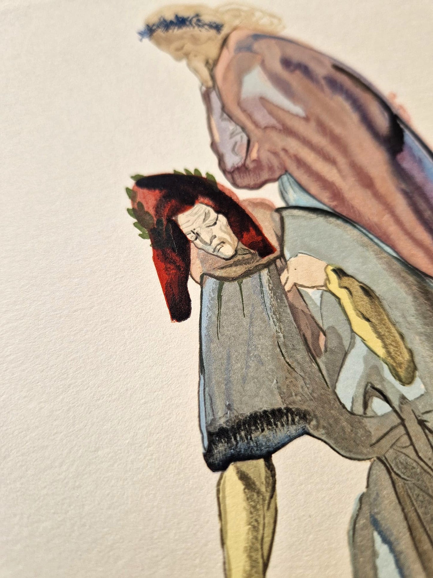 SALVADOR DALI - Sins of Treachery  (Dante - Divine Comedy) (Unframed)