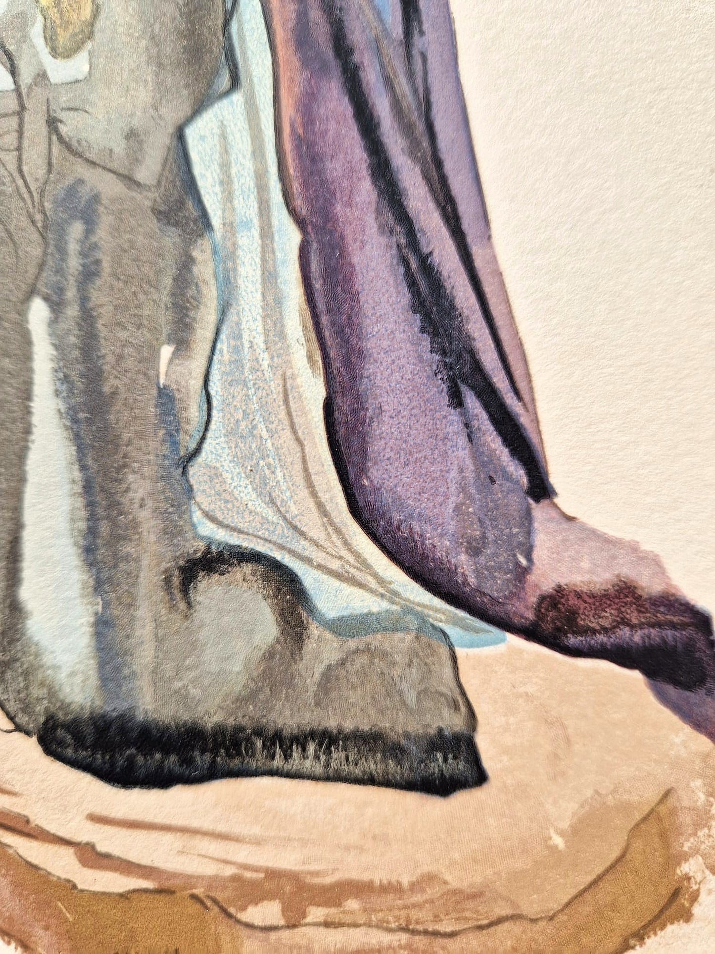 SALVADOR DALI - Sins of Treachery  (Dante - Divine Comedy) (Unframed)