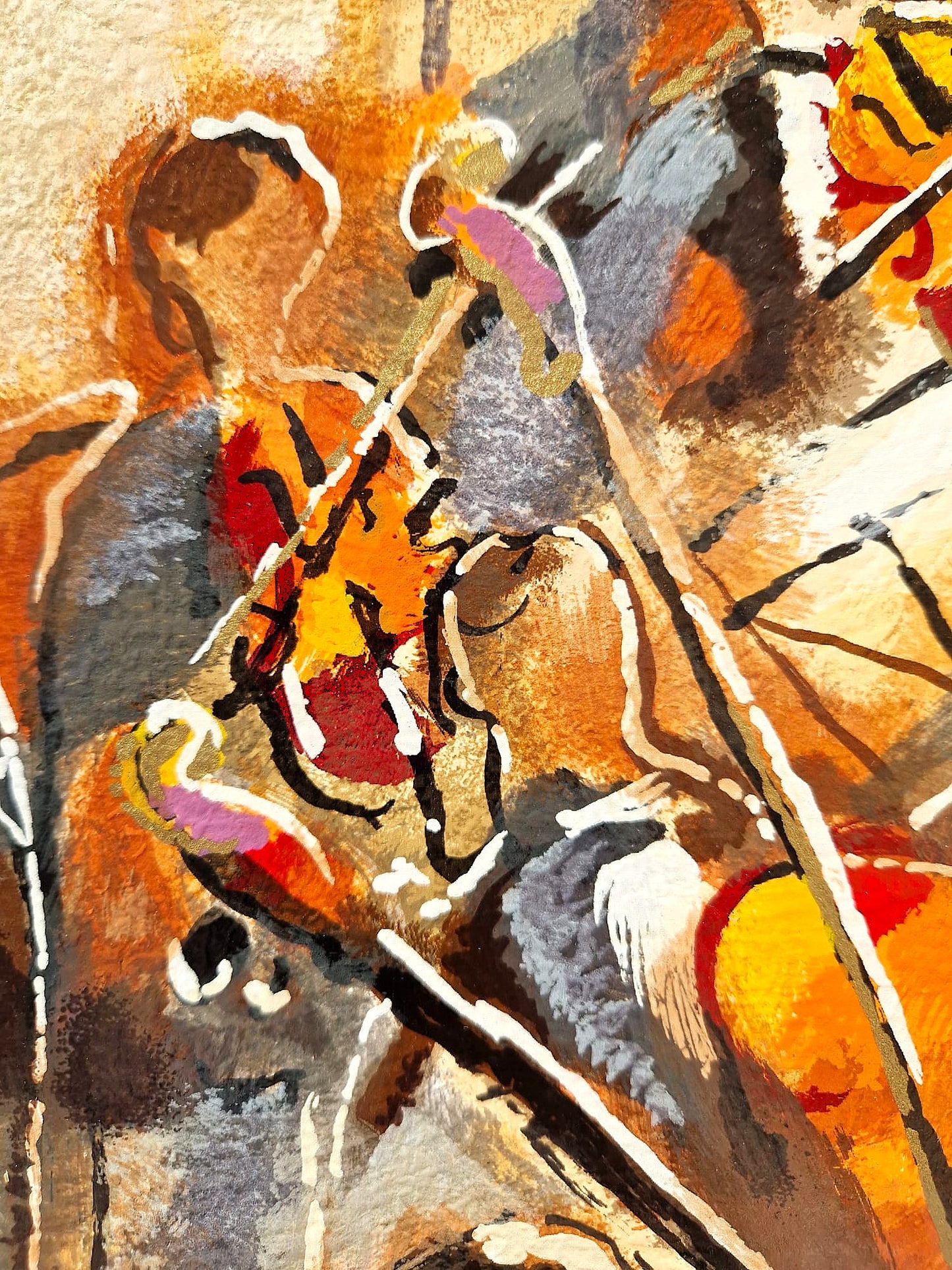 MICHAEL ROZENVAIN - The Baton (Unframed) Serigraph