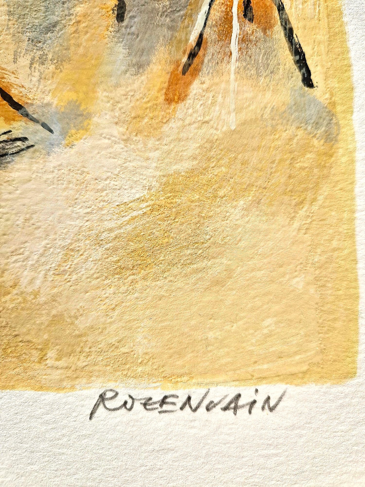 MICHAEL ROZENVAIN - The Baton (Unframed) Serigraph