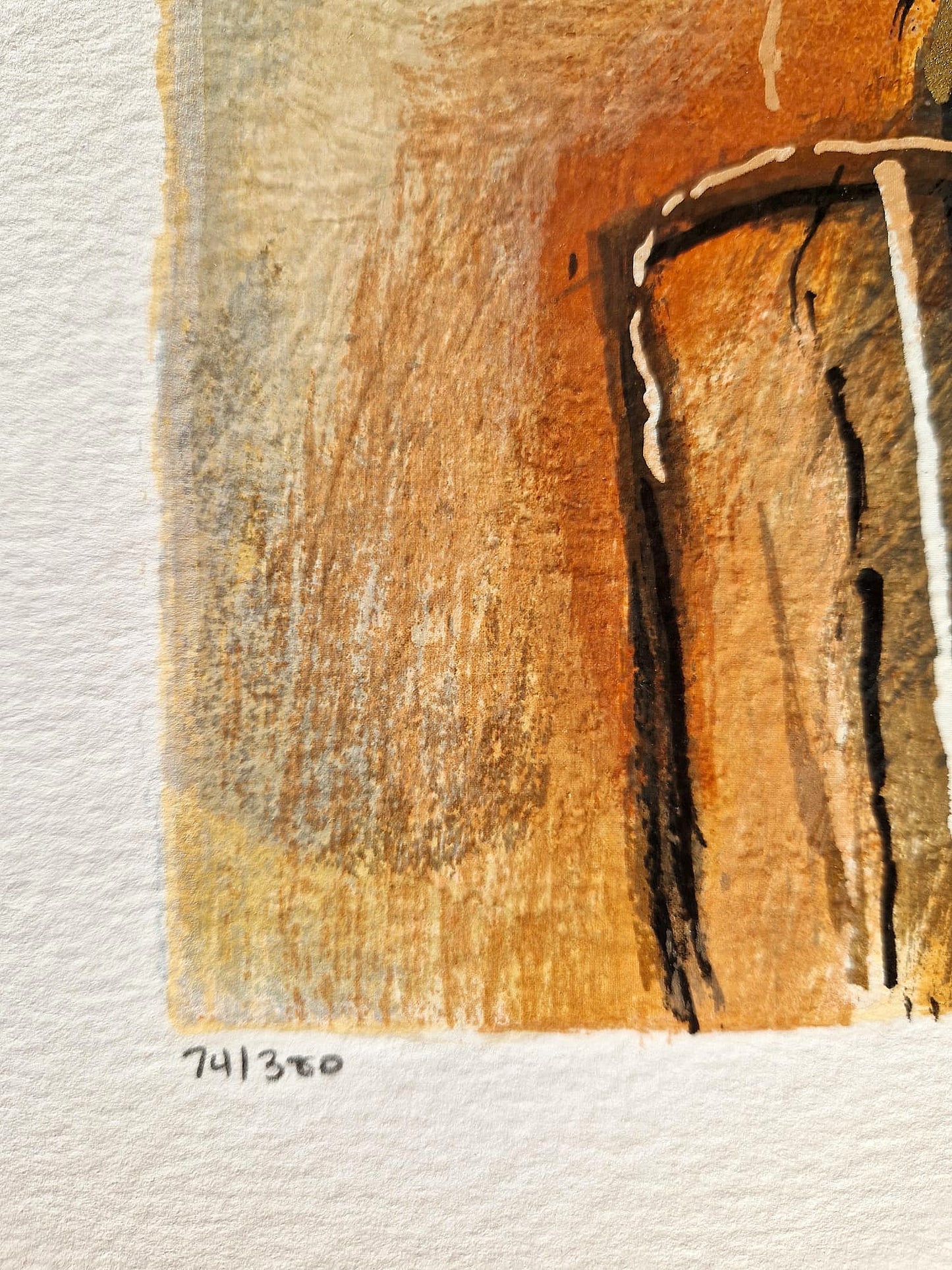 MICHAEL ROZENVAIN - The Baton (Unframed) Serigraph