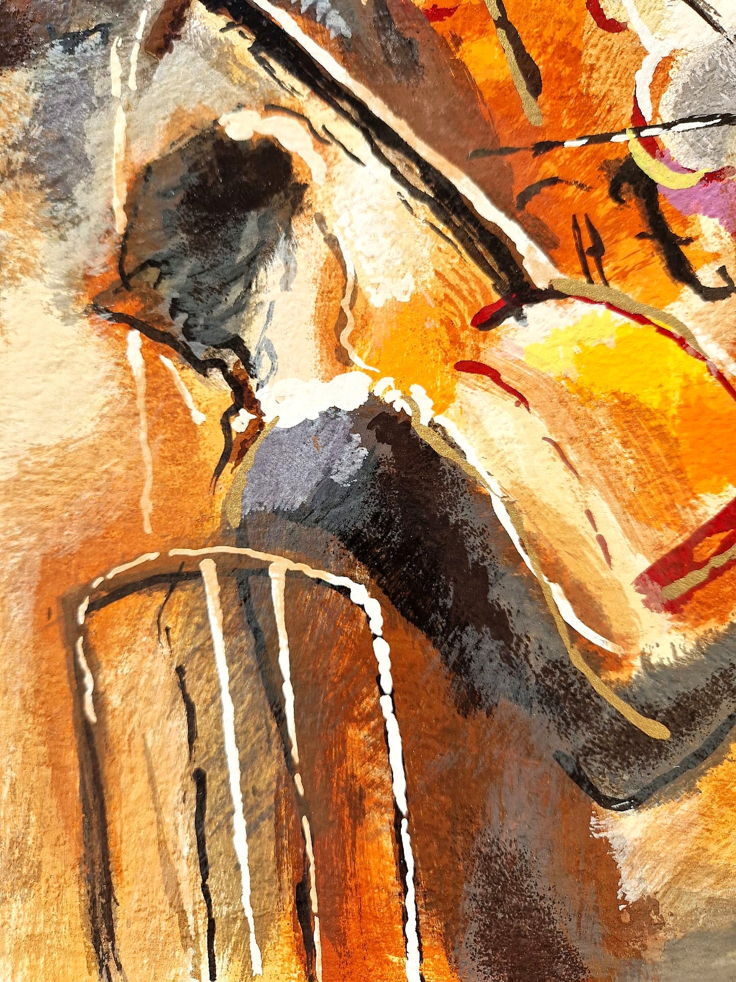 MICHAEL ROZENVAIN - The Baton (Unframed) Serigraph