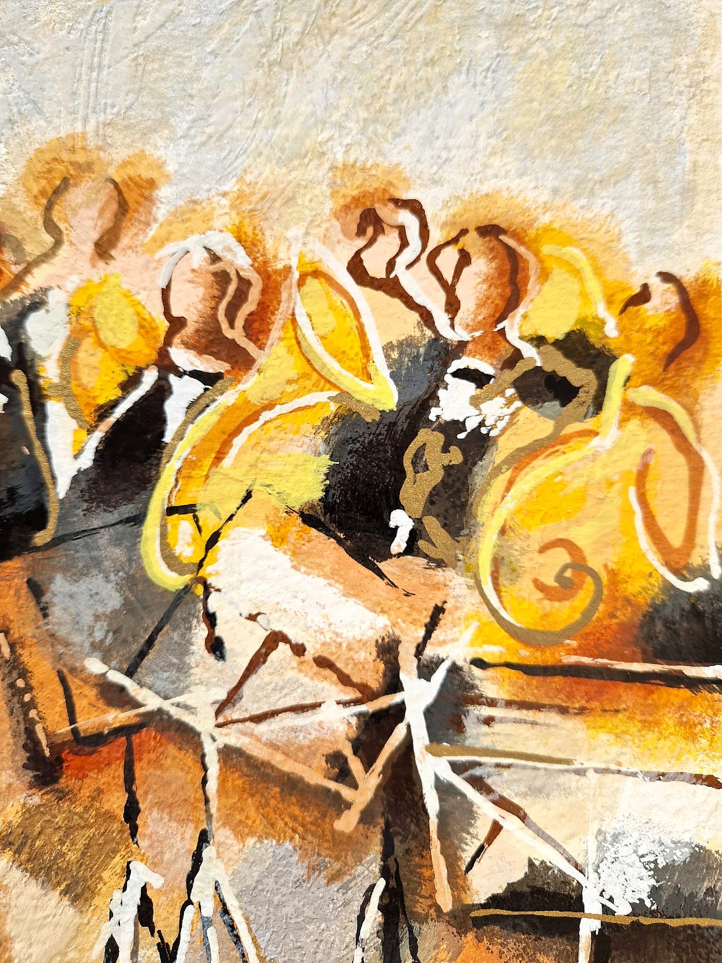 MICHAEL ROZENVAIN - The Baton (Unframed) Serigraph