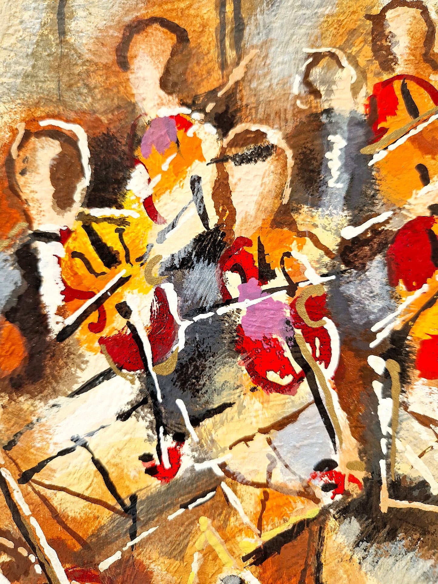 MICHAEL ROZENVAIN - The Baton (Unframed) Serigraph