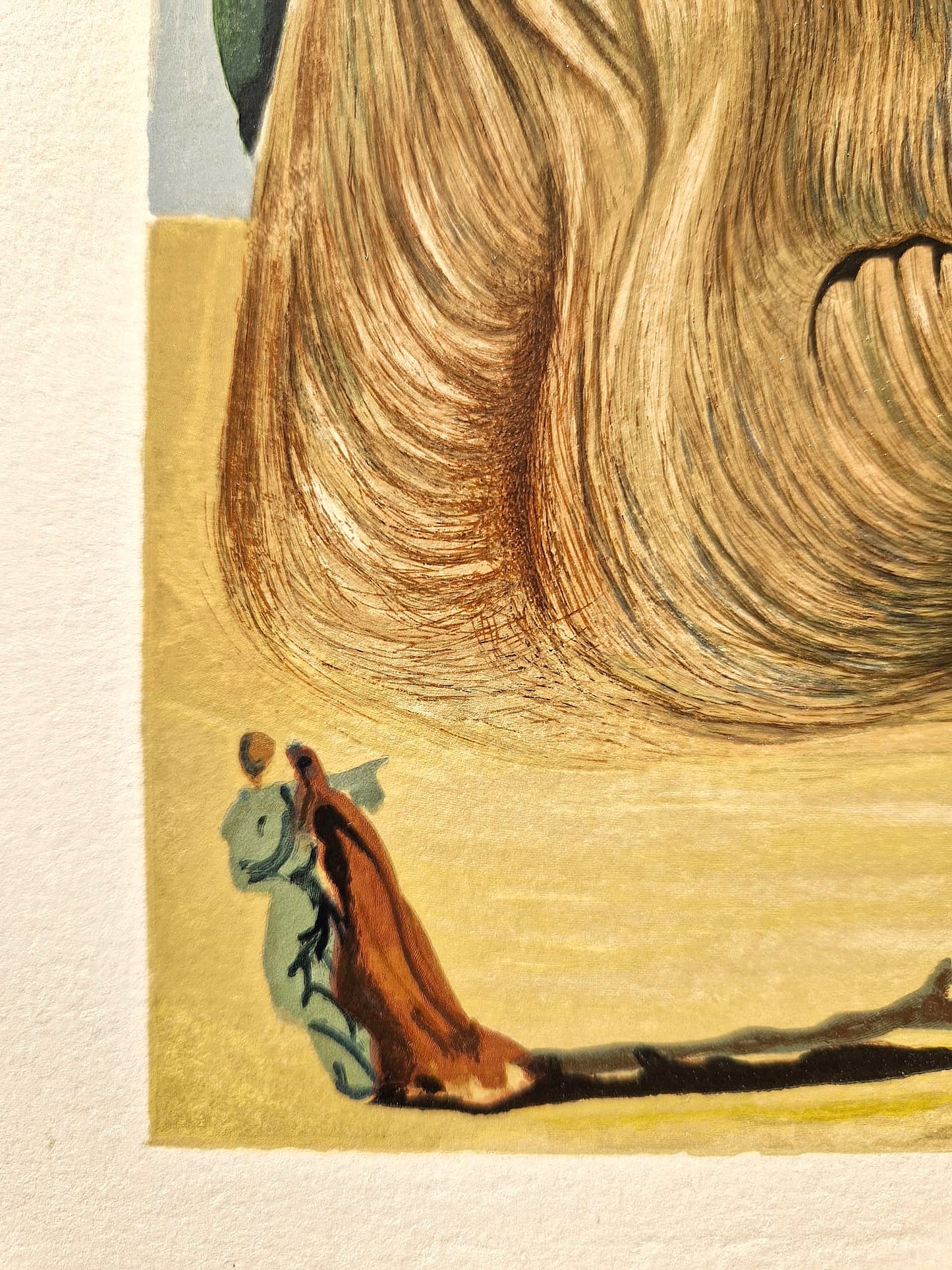 SALVADOR DALI - Logik a diabol (Dante - Božská komédia) (Bez rámu)