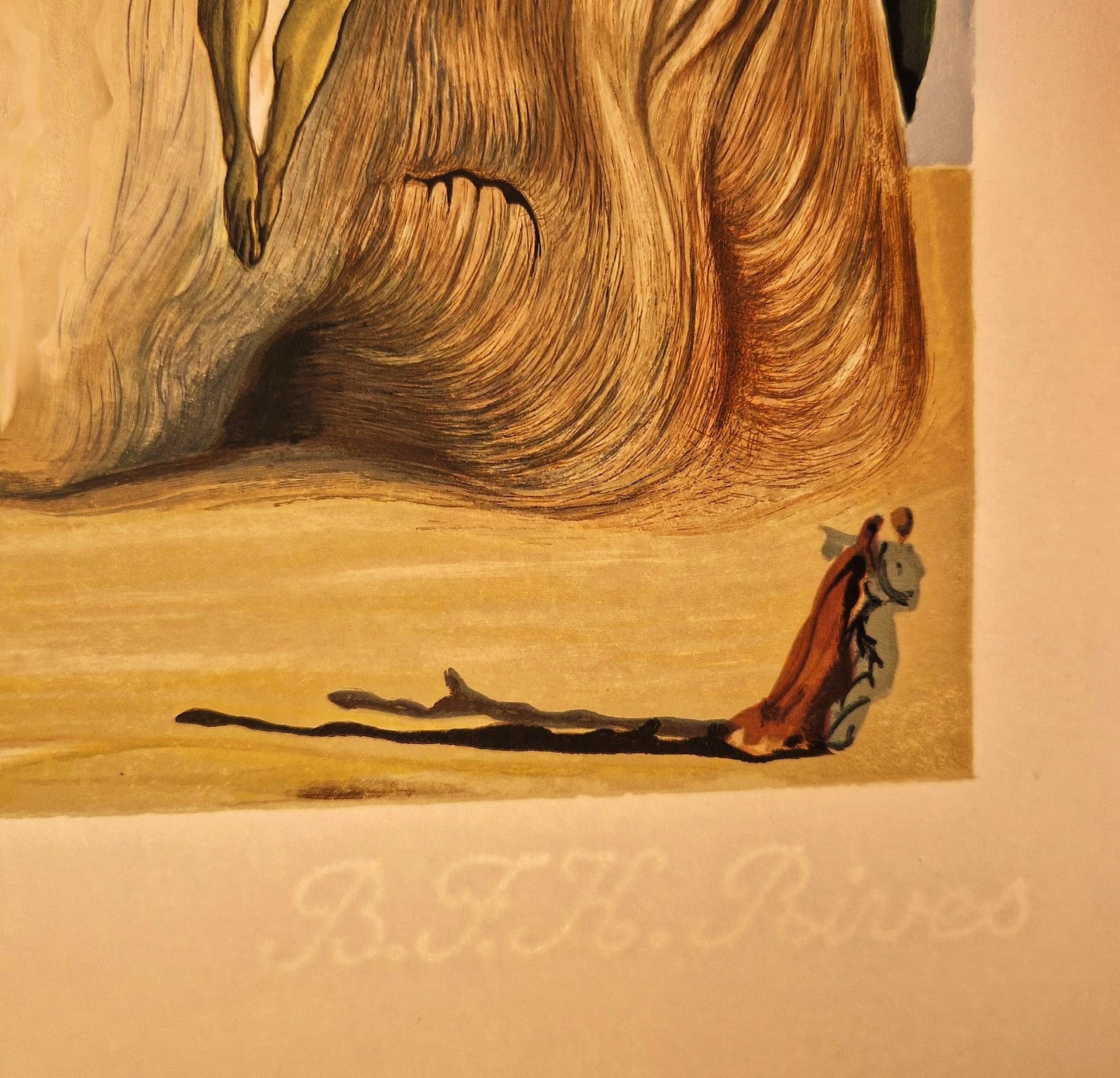 SALVADOR DALI - Logik a diabol (Dante - Božská komédia) (Bez rámu)