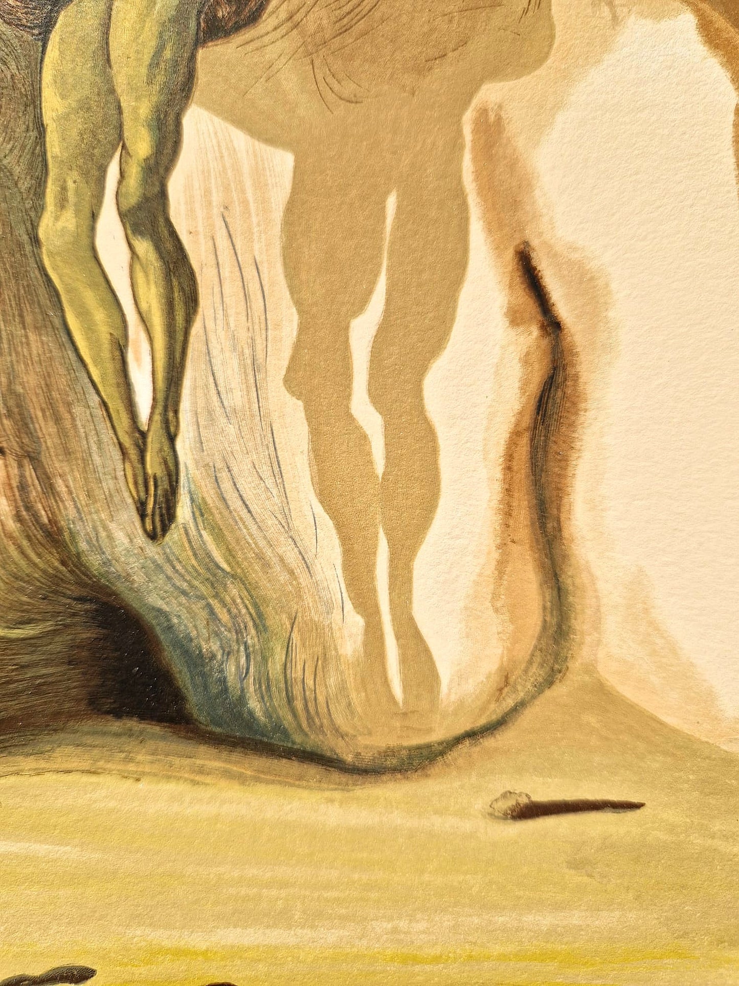 SALVADOR DALI - Logik a diabol (Dante - Božská komédia) (Bez rámu)