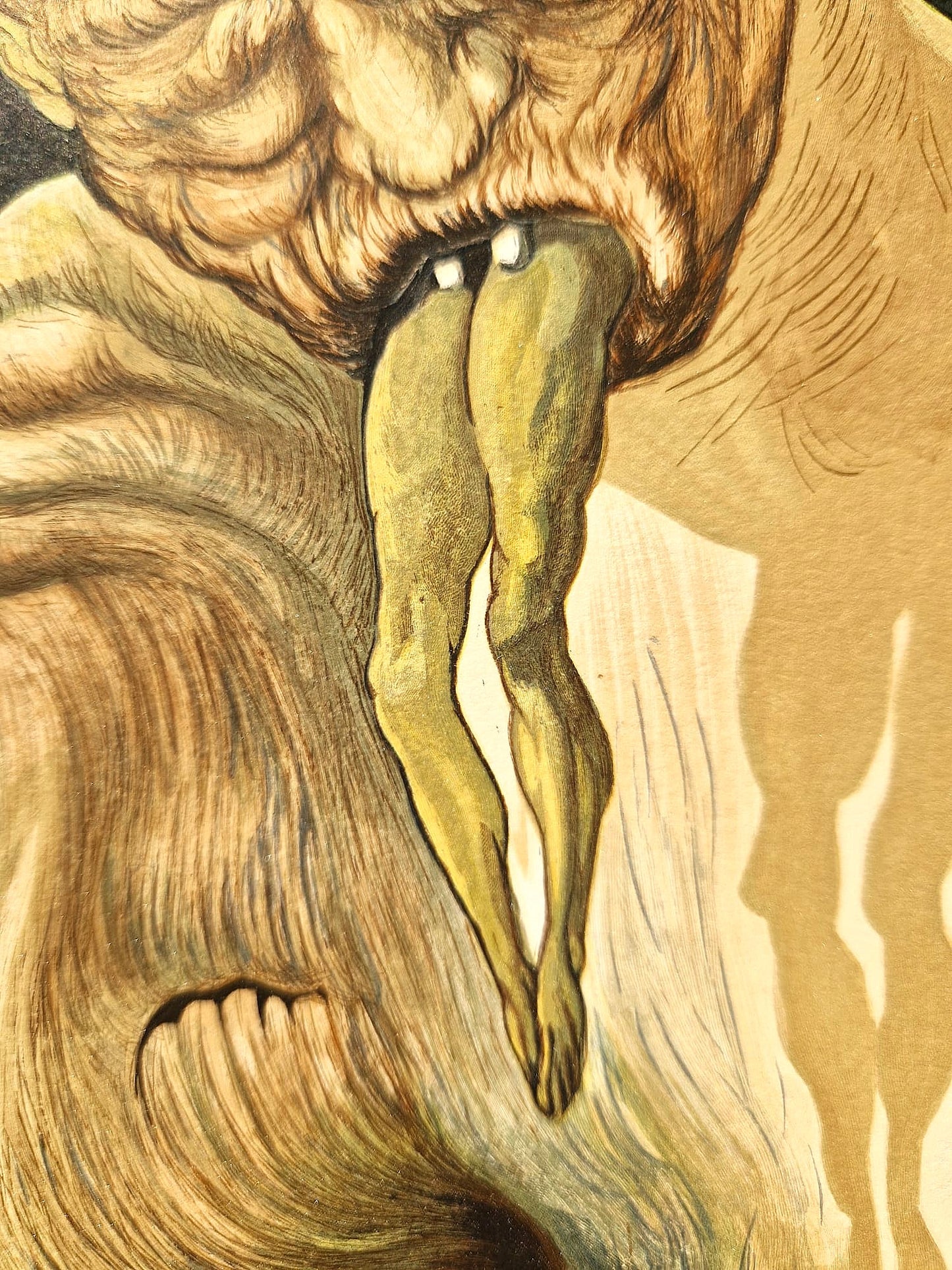 SALVADOR DALI - Logik a diabol (Dante - Božská komédia) (Bez rámu)