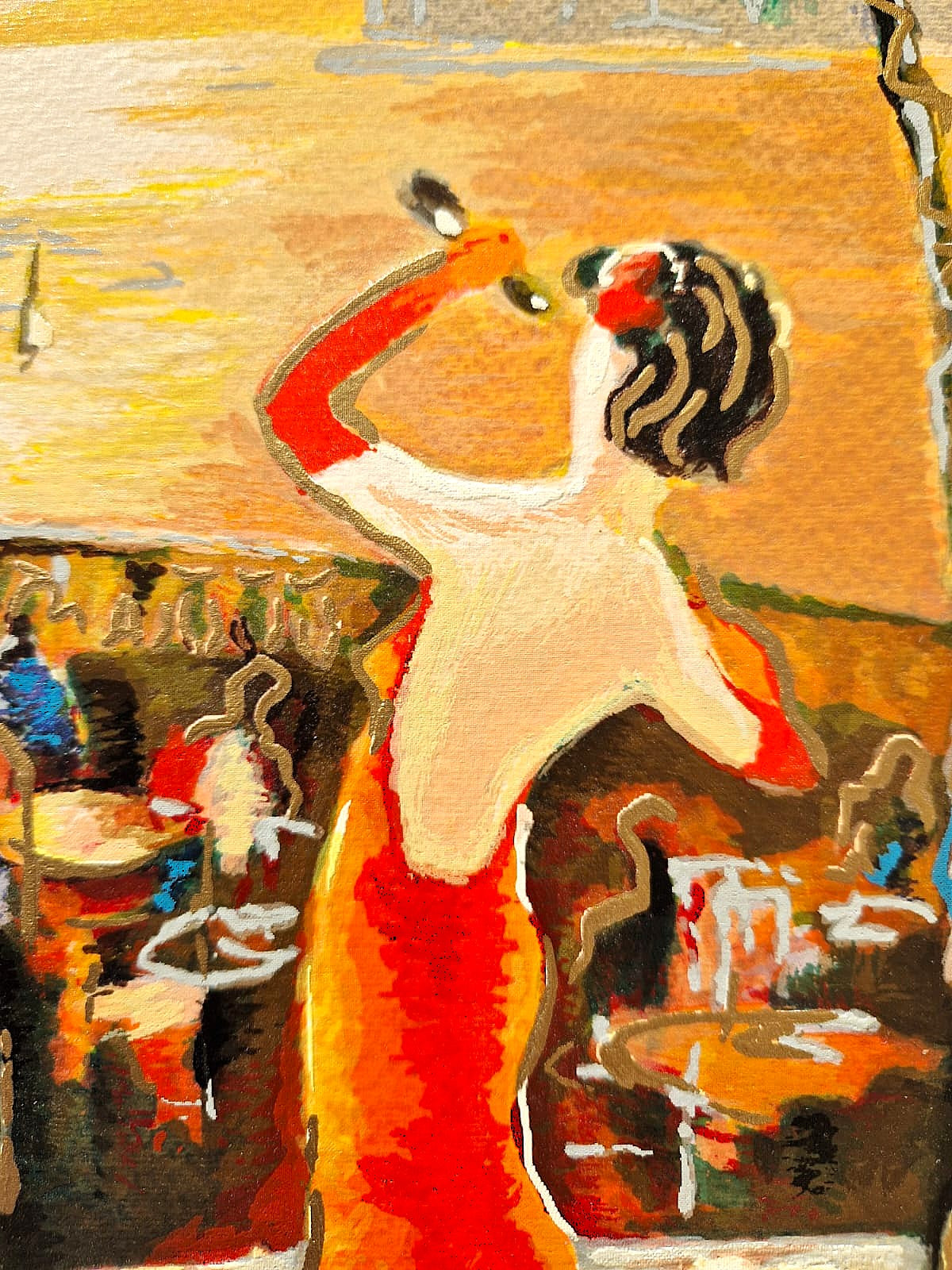 MICHAEL ROZENVAIN - Miami Nights (Unframed) Serigraph