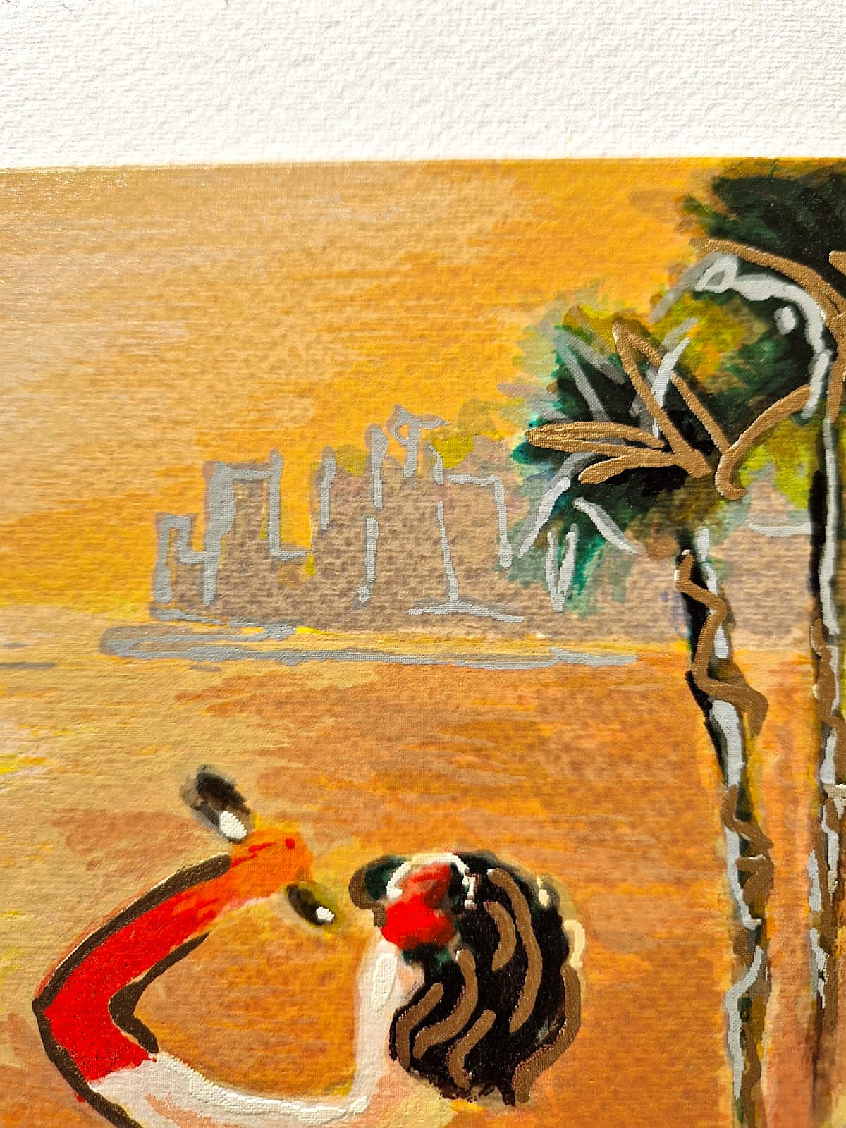 MICHAEL ROZENVAIN - Miami Nights (Unframed) Serigraph