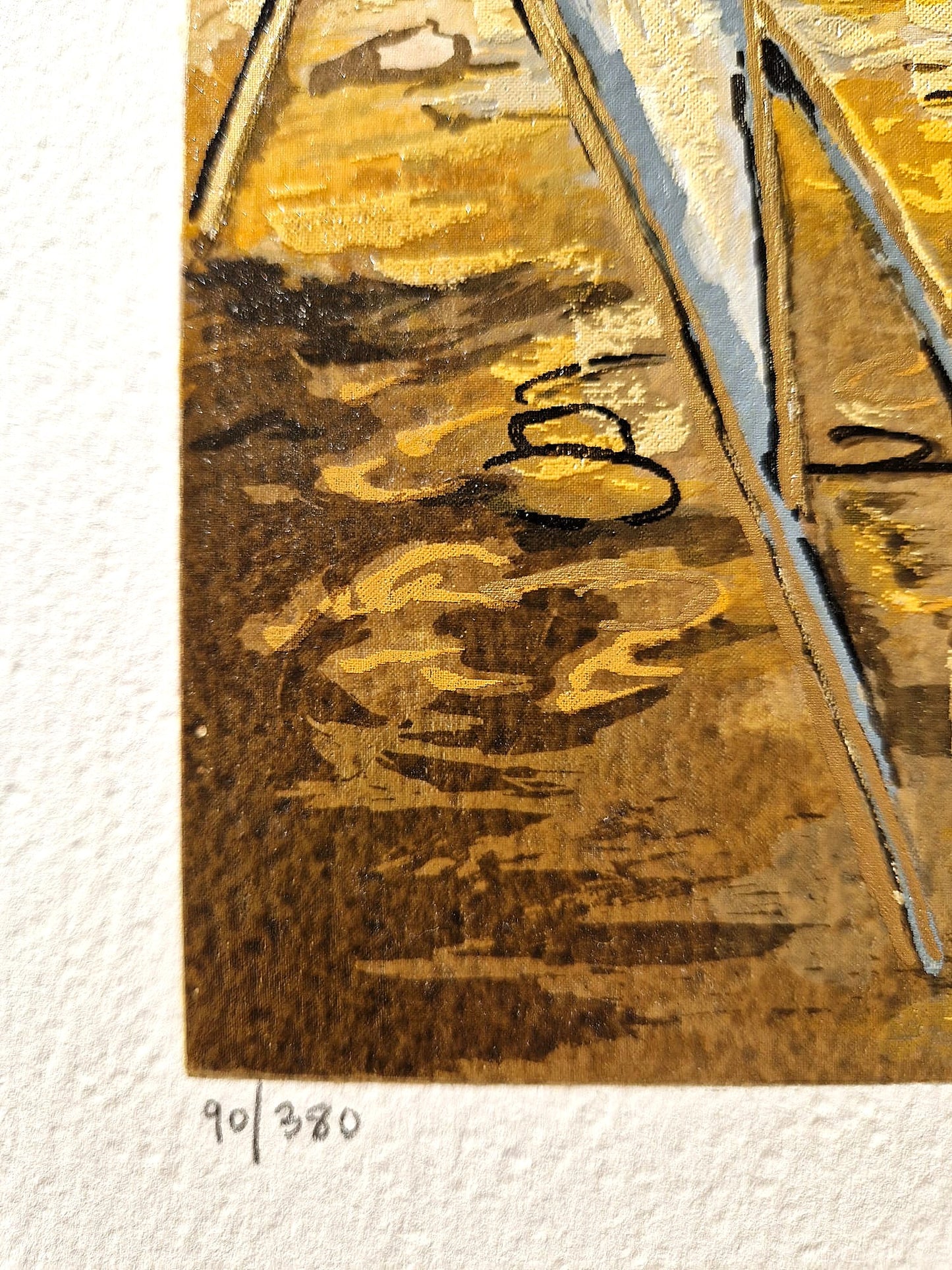 MICHAEL ROZENVAIN - Artistic Plaza (Unframed) Serigraph