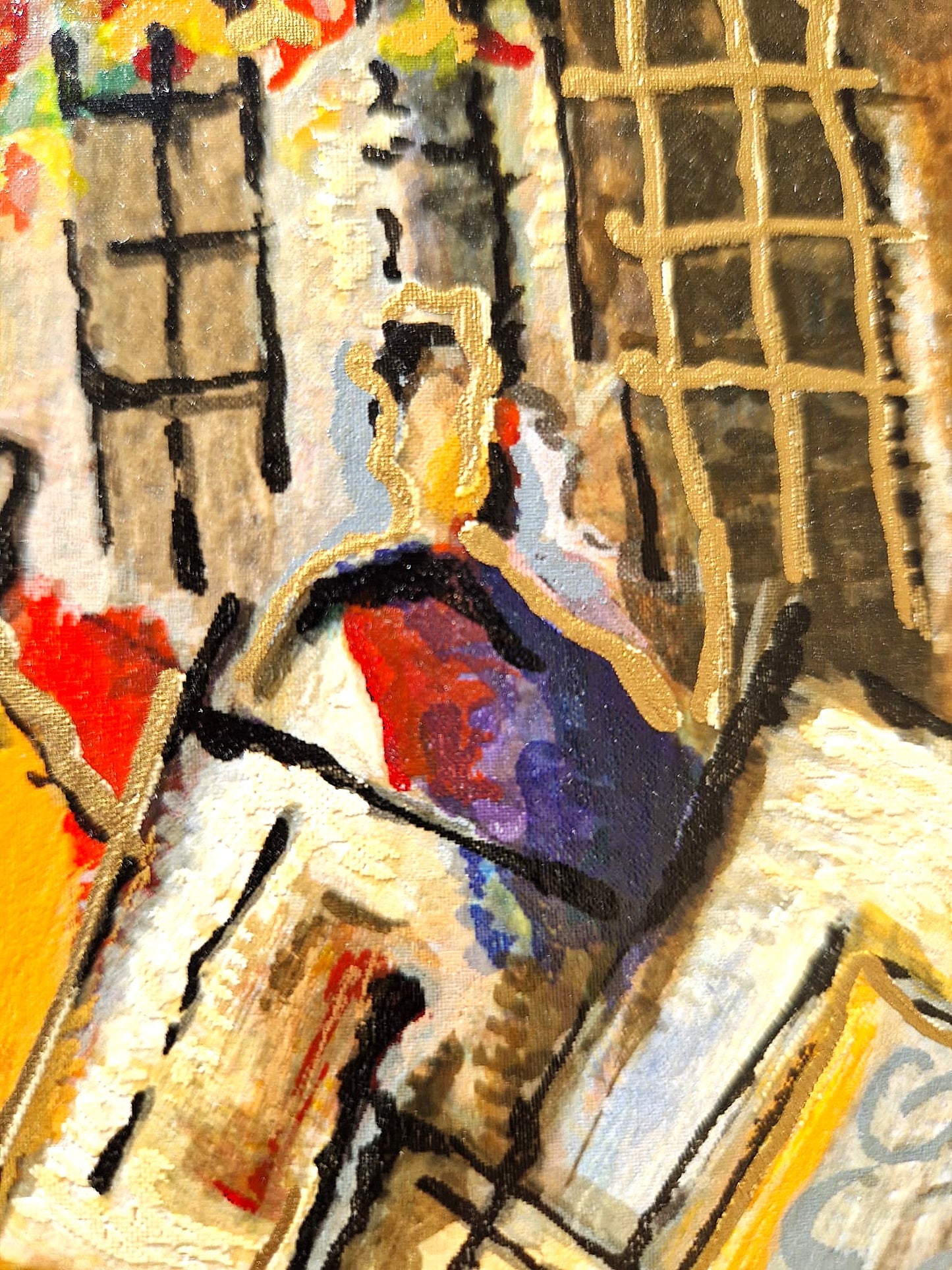 MICHAEL ROZENVAIN - Artistic Plaza (Unframed) Serigraph