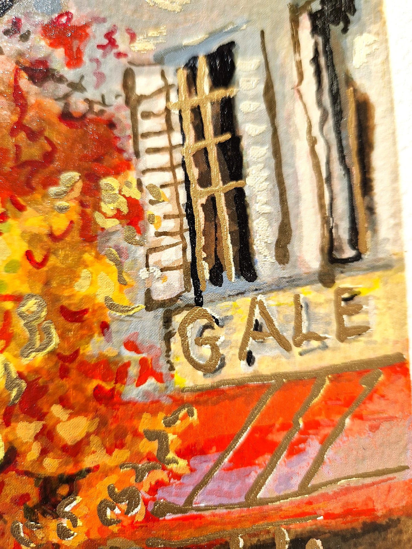 MICHAEL ROZENVAIN - Artistic Plaza (Unframed) Serigraph