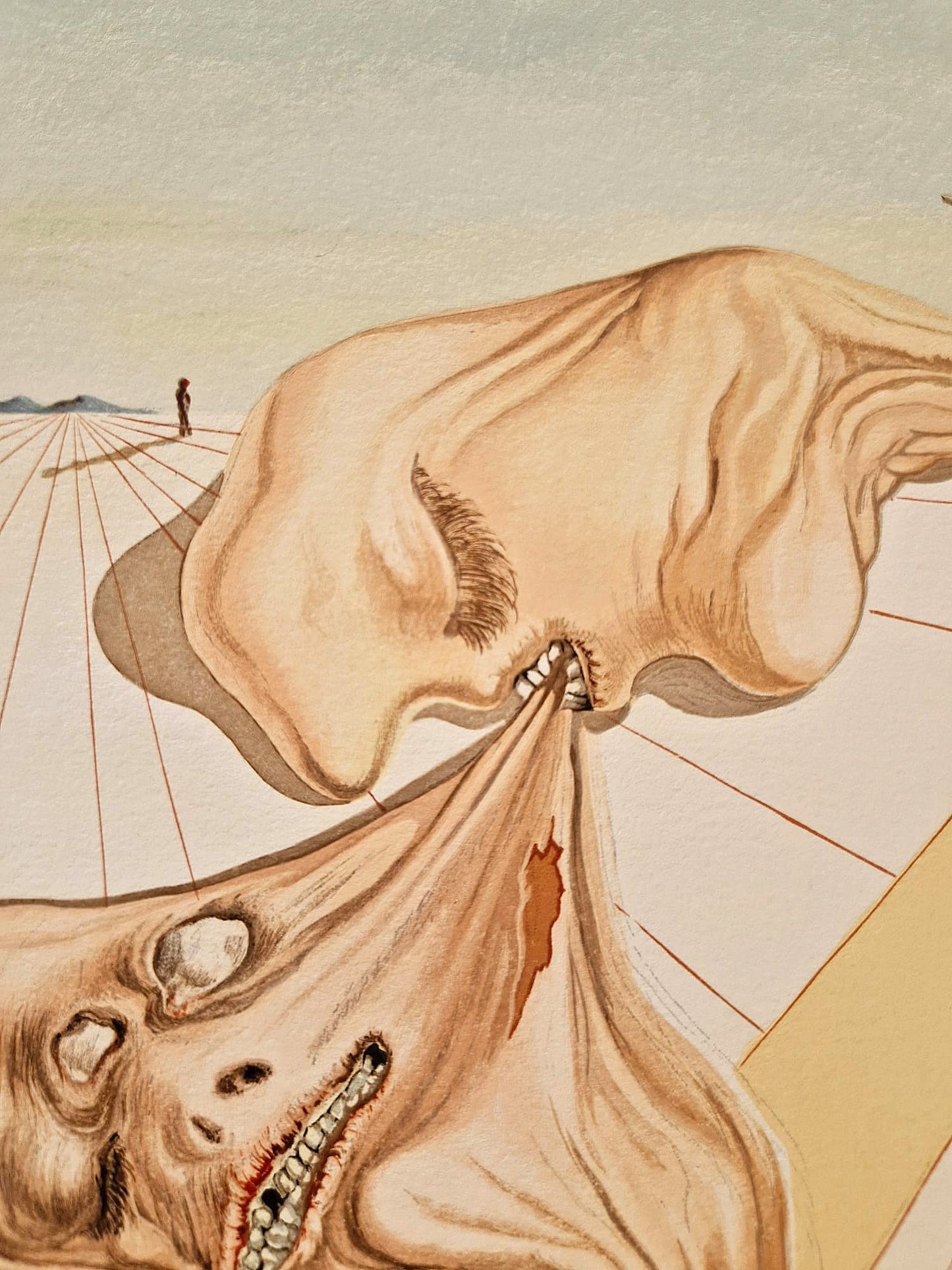 SALVADOR DALI - Men Who Devour Each Other (Dante - Divine comedy) (Unframed)