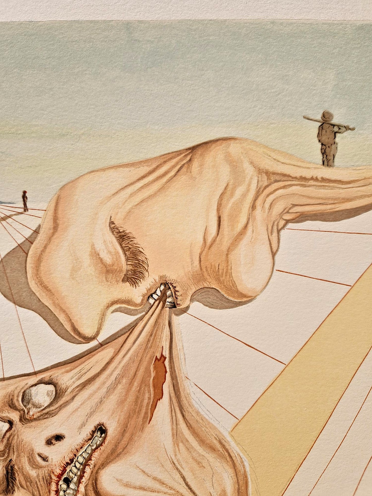 SALVADOR DALI - Men Who Devour Each Other (Dante - Divine comedy) (Unframed)