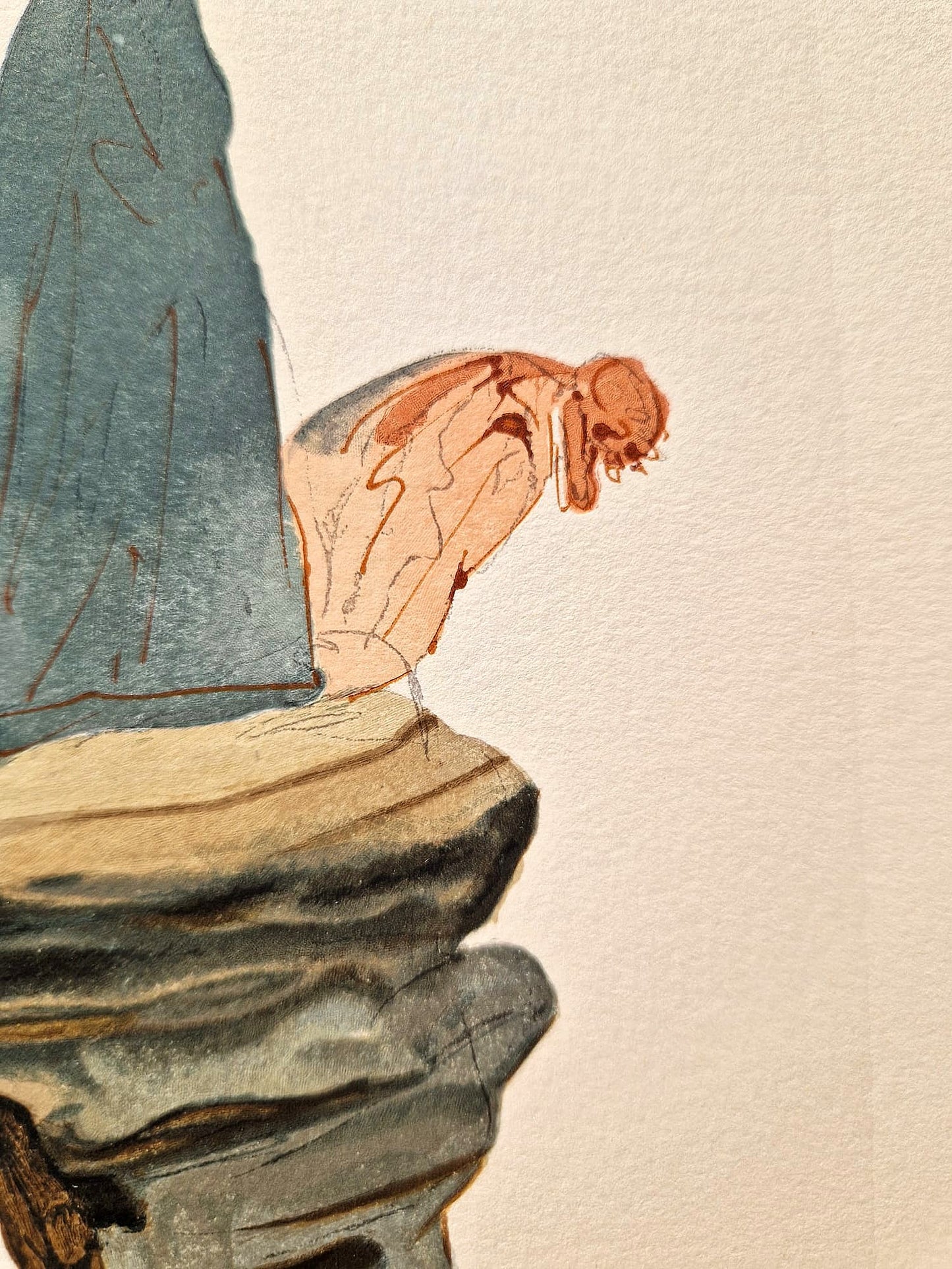 SALVADOR DALI - Klamári (Dante - Božská komédia) (Bez rámu)