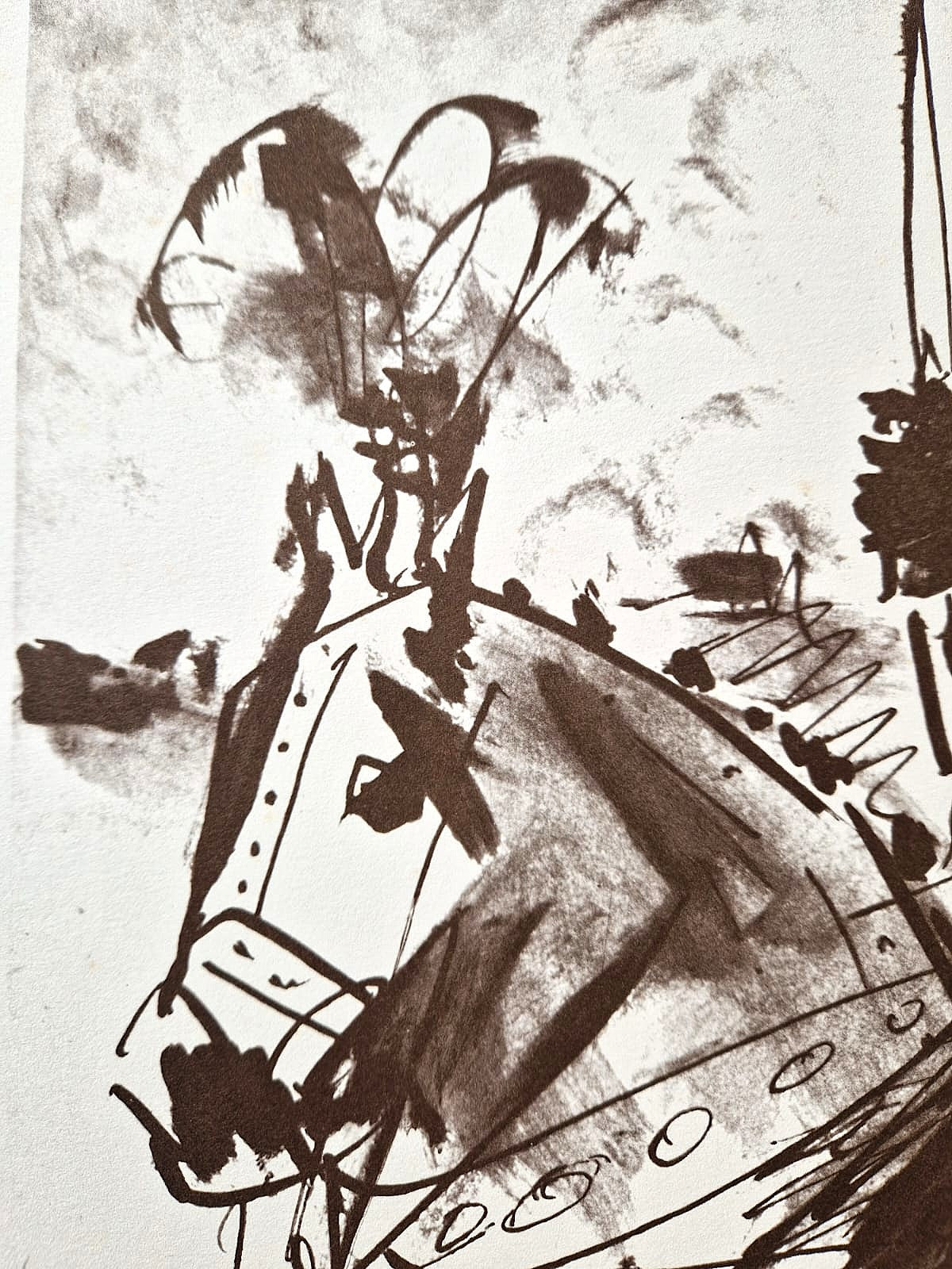 PABLO PICASSO - Cavalier en Armure (Unframed) Lithograph