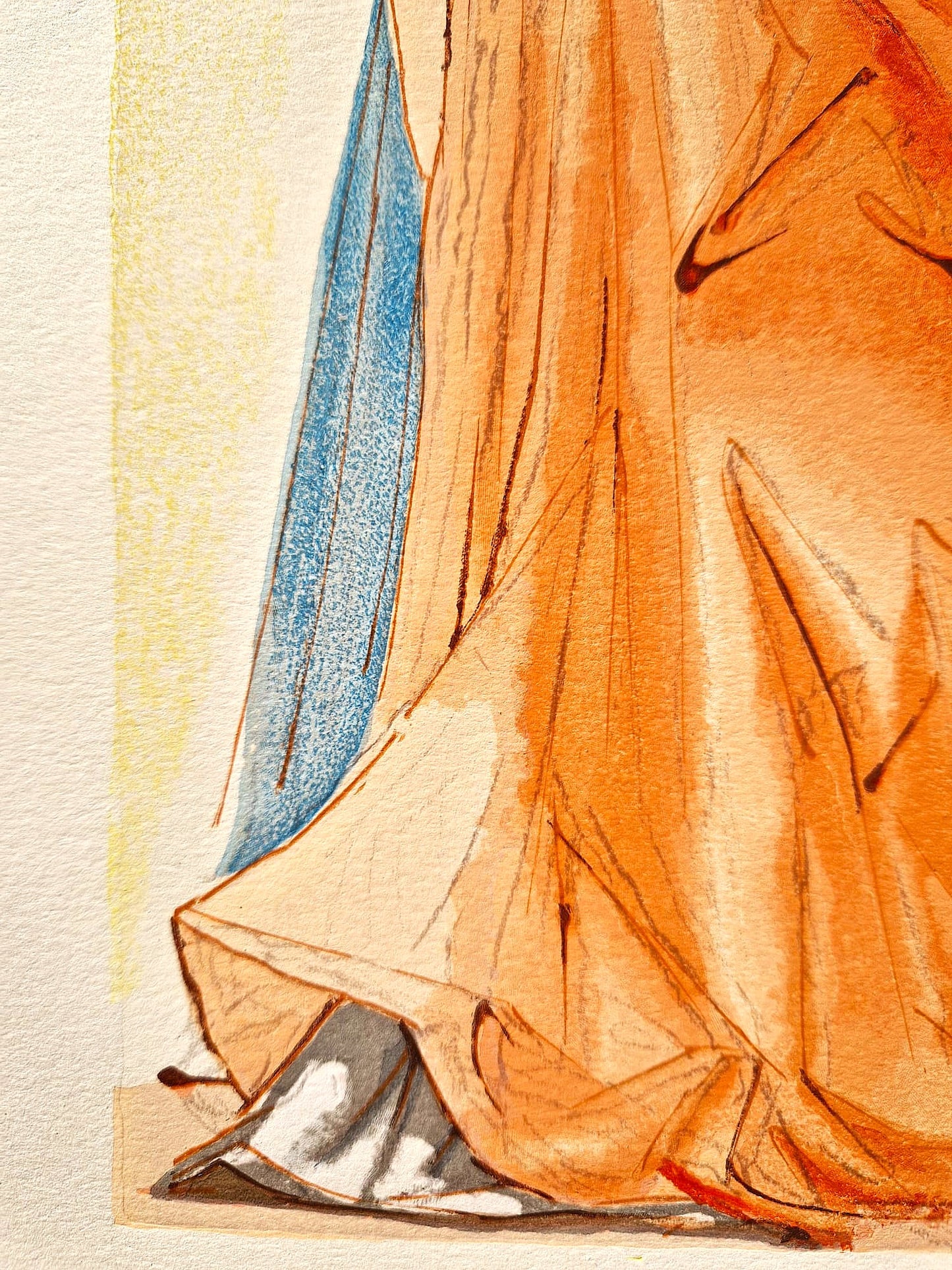 SALVADOR DALI - Dante at the Entrance to Paradise (Dante - Divine Comedy) (Unframed) Woodcut