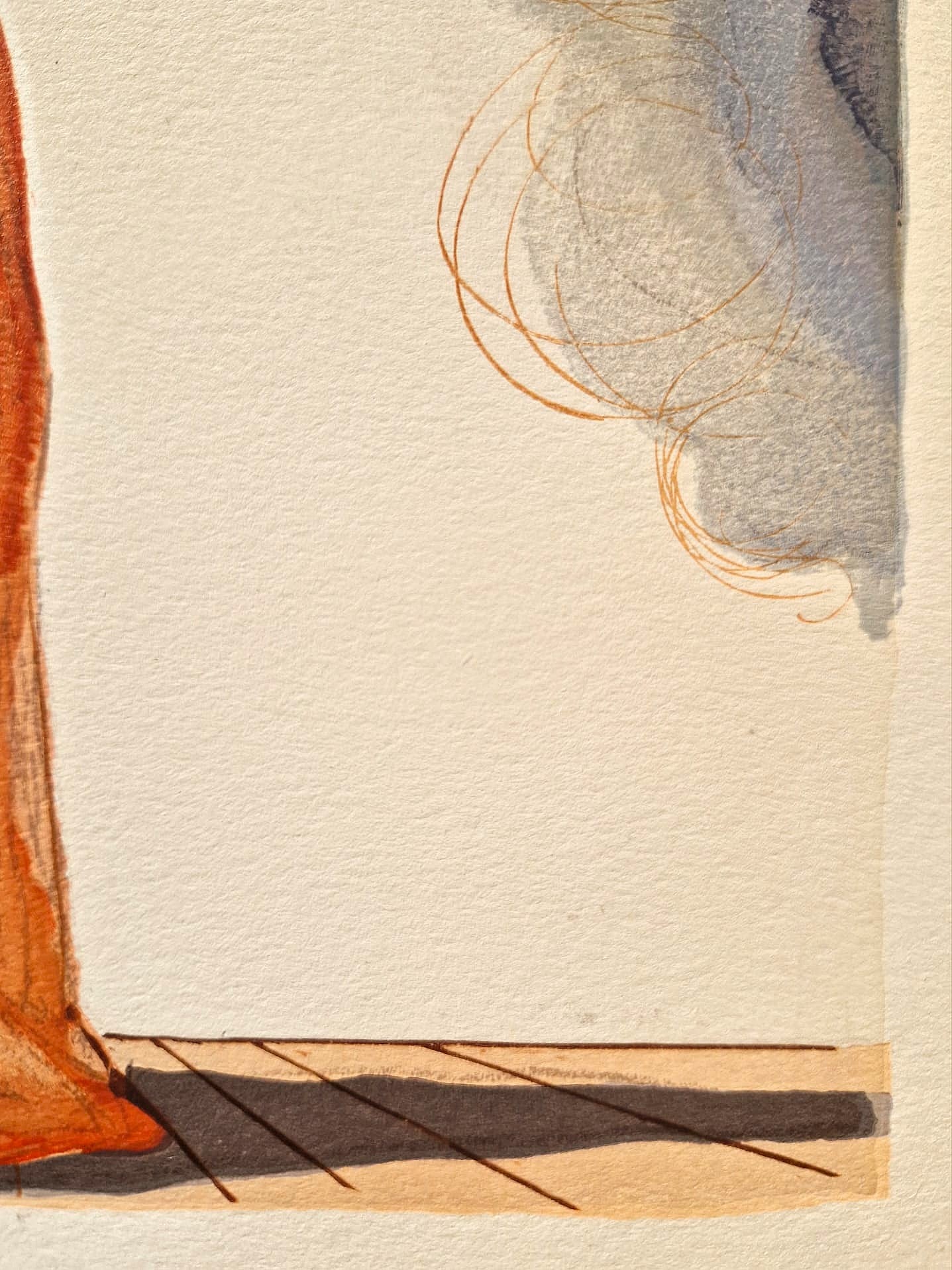 SALVADOR DALI - Dante at the Entrance to Paradise (Dante - Divine Comedy) (Unframed) Woodcut