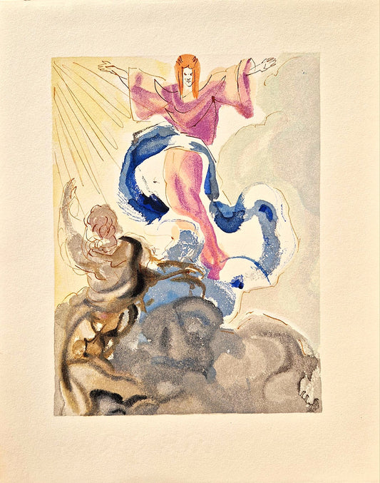 SALVADOR DALI - Heaven (Dante - divine comedy) (Unframed)
