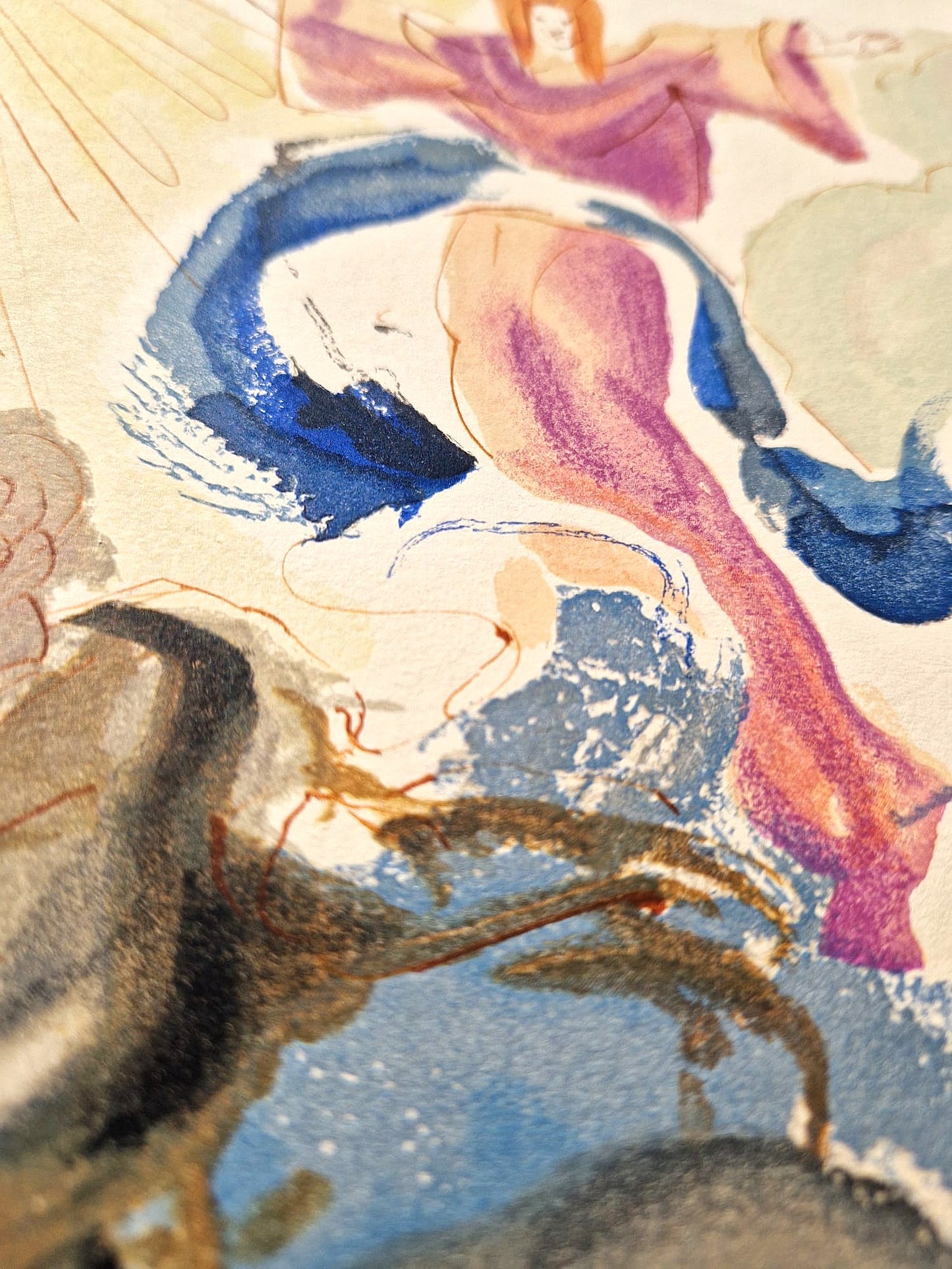 SALVADOR DALI - Heaven (Dante - divine comedy) (Unframed)