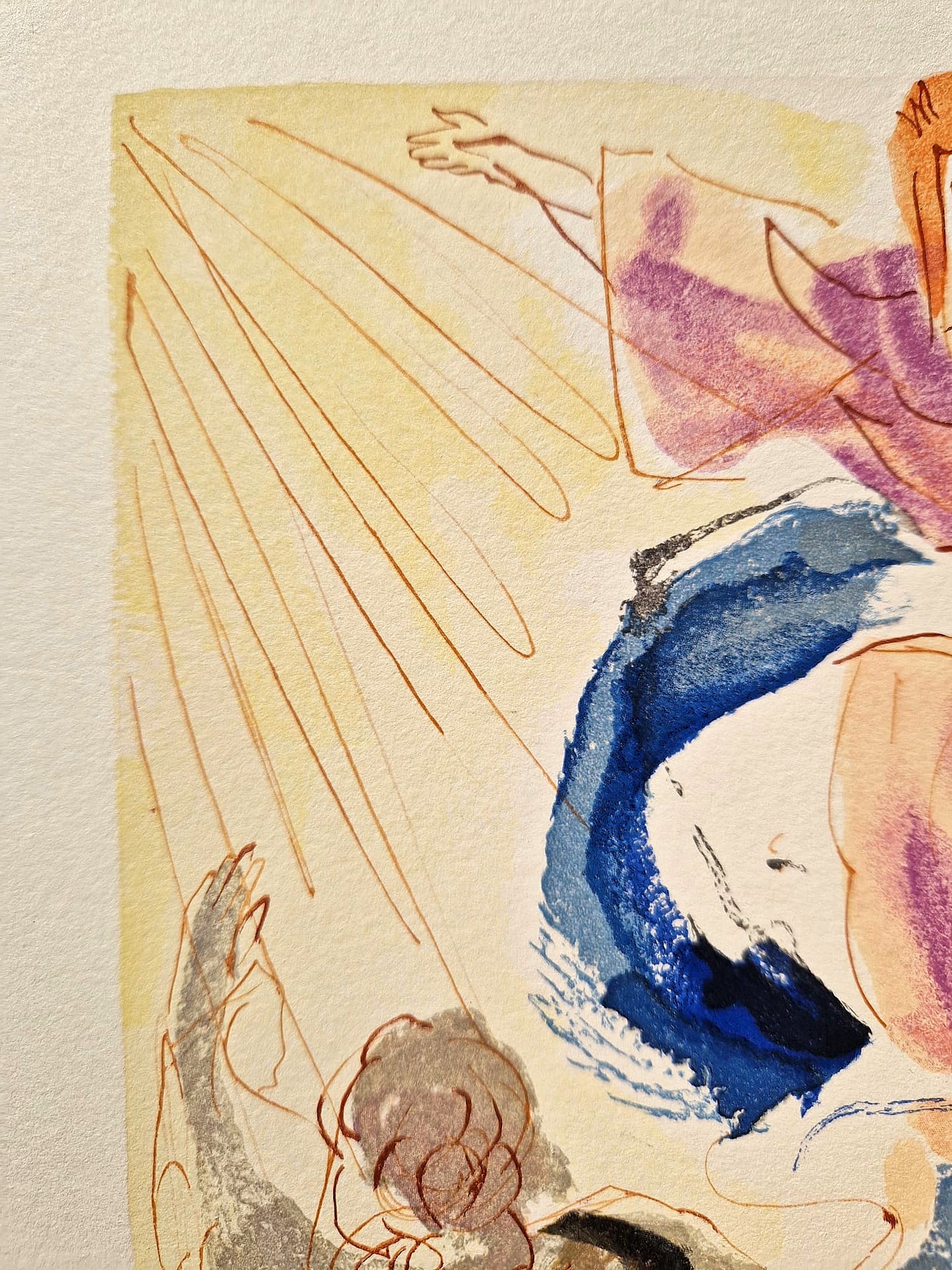 SALVADOR DALI - Heaven (Dante - divine comedy) (Unframed)