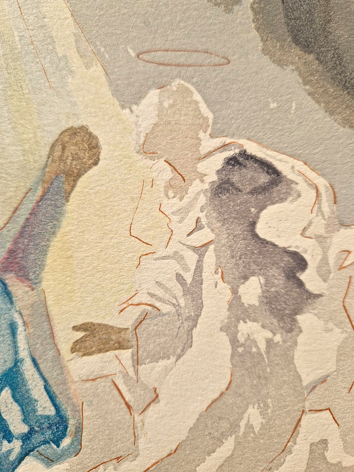 SALVADOR DALI - Pohľad na Beatrice (Dante - Božská komédia) (Bez rámu)