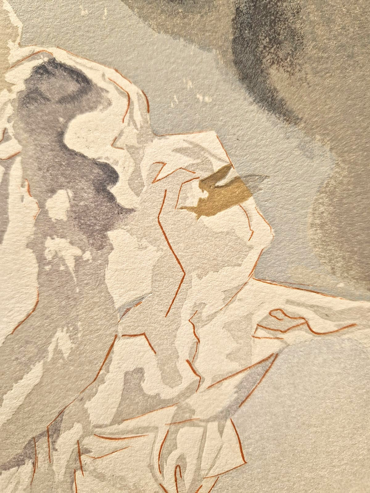 SALVADOR DALI - Pohľad na Beatrice (Dante - Božská komédia) (Bez rámu)