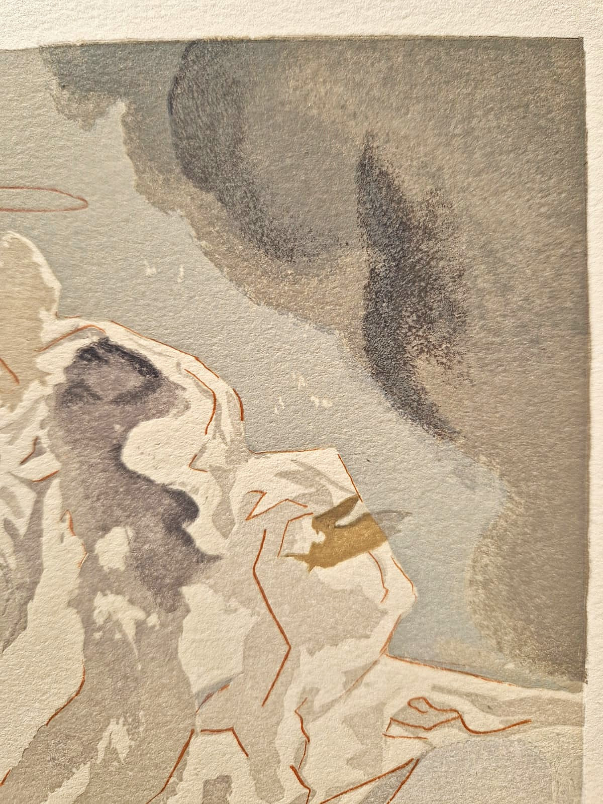SALVADOR DALI - Pohľad na Beatrice (Dante - Božská komédia) (Bez rámu)