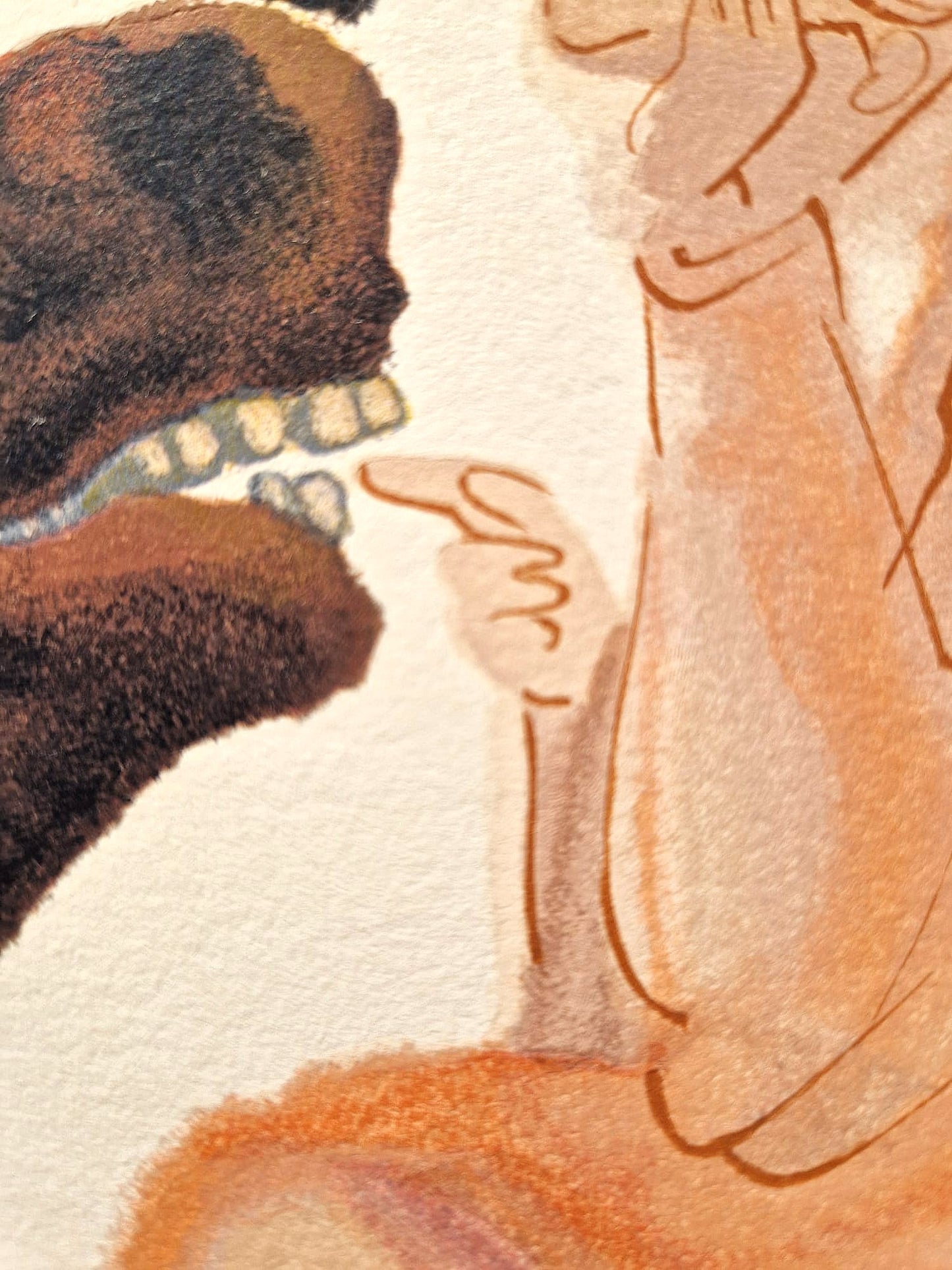 SALVADOR DALI - Cirkev a ríša (Dante - Božská komédia) (Nerámovaná drevorytina