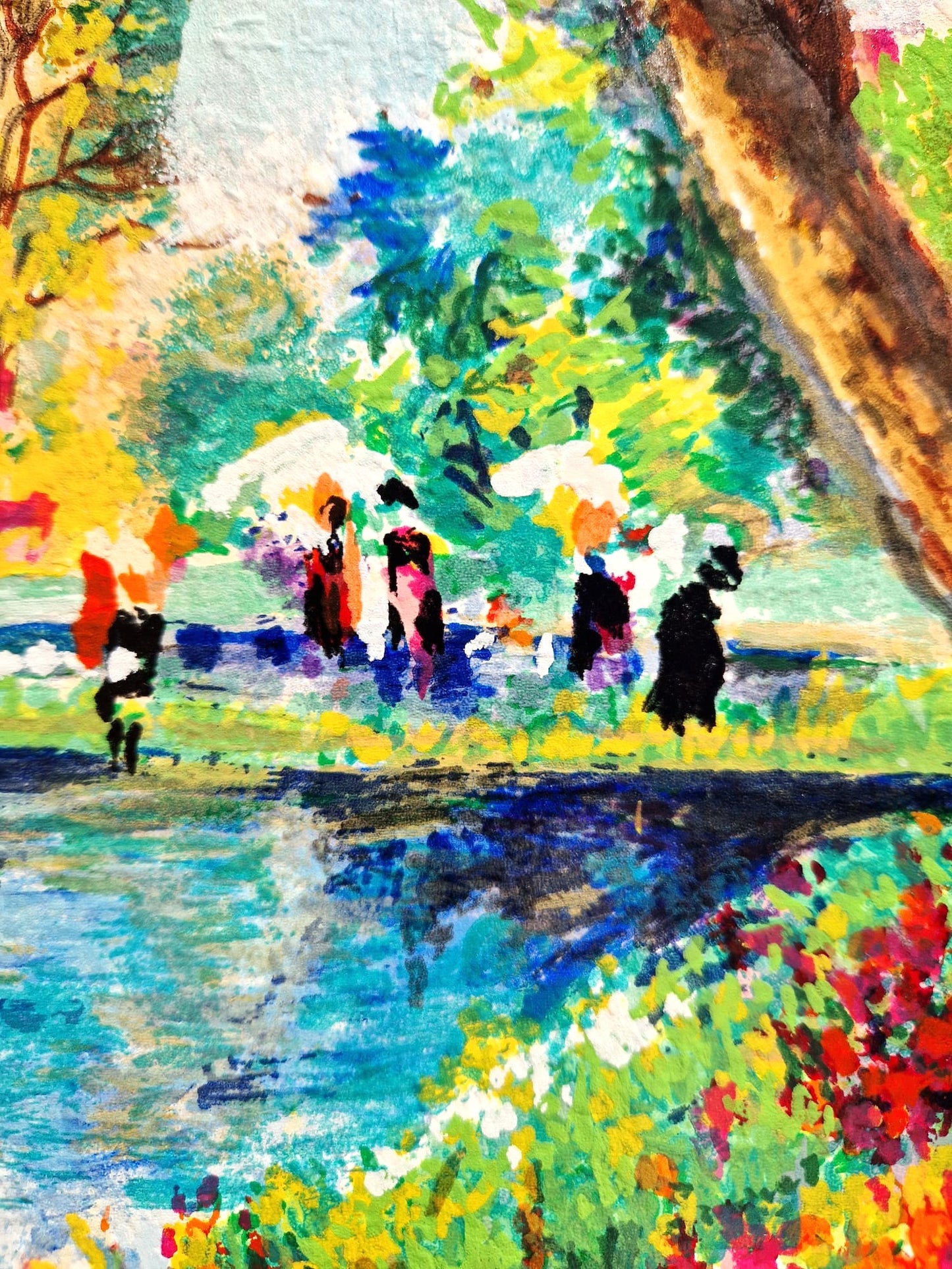 DIMITRI POLAK - Piknik v Provensálsku (Bez rámu) Sieťotlač