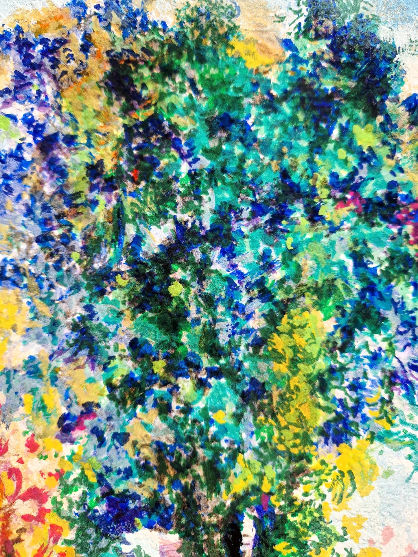 DIMITRI POLAK - Piknik v Provensálsku (Bez rámu) Sieťotlač