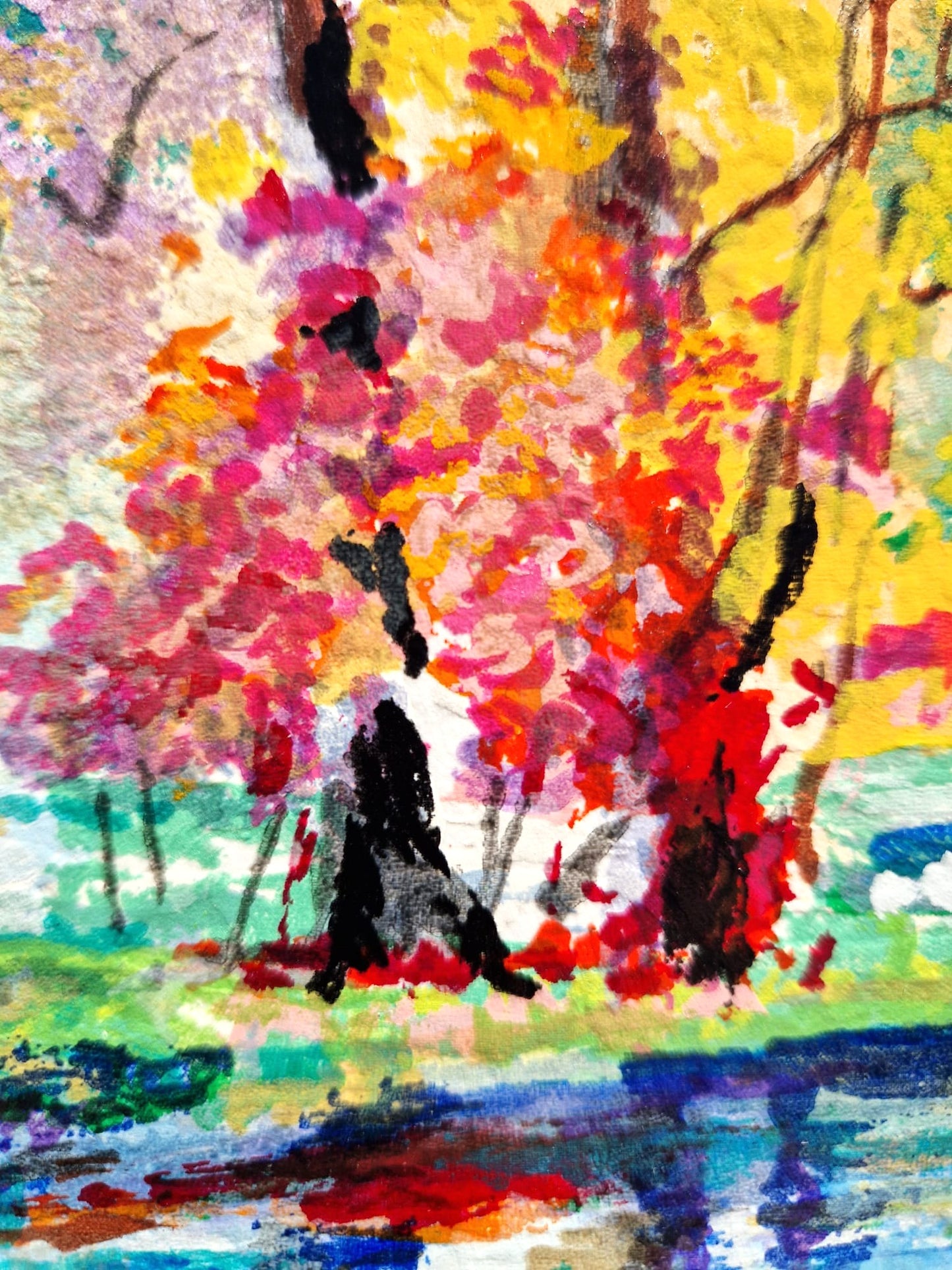 DIMITRI POLAK - Piknik v Provensálsku (Bez rámu) Sieťotlač