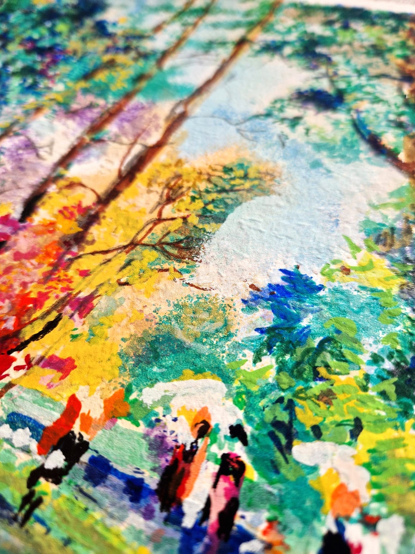 DIMITRI POLAK - Piknik v Provensálsku (Bez rámu) Sieťotlač