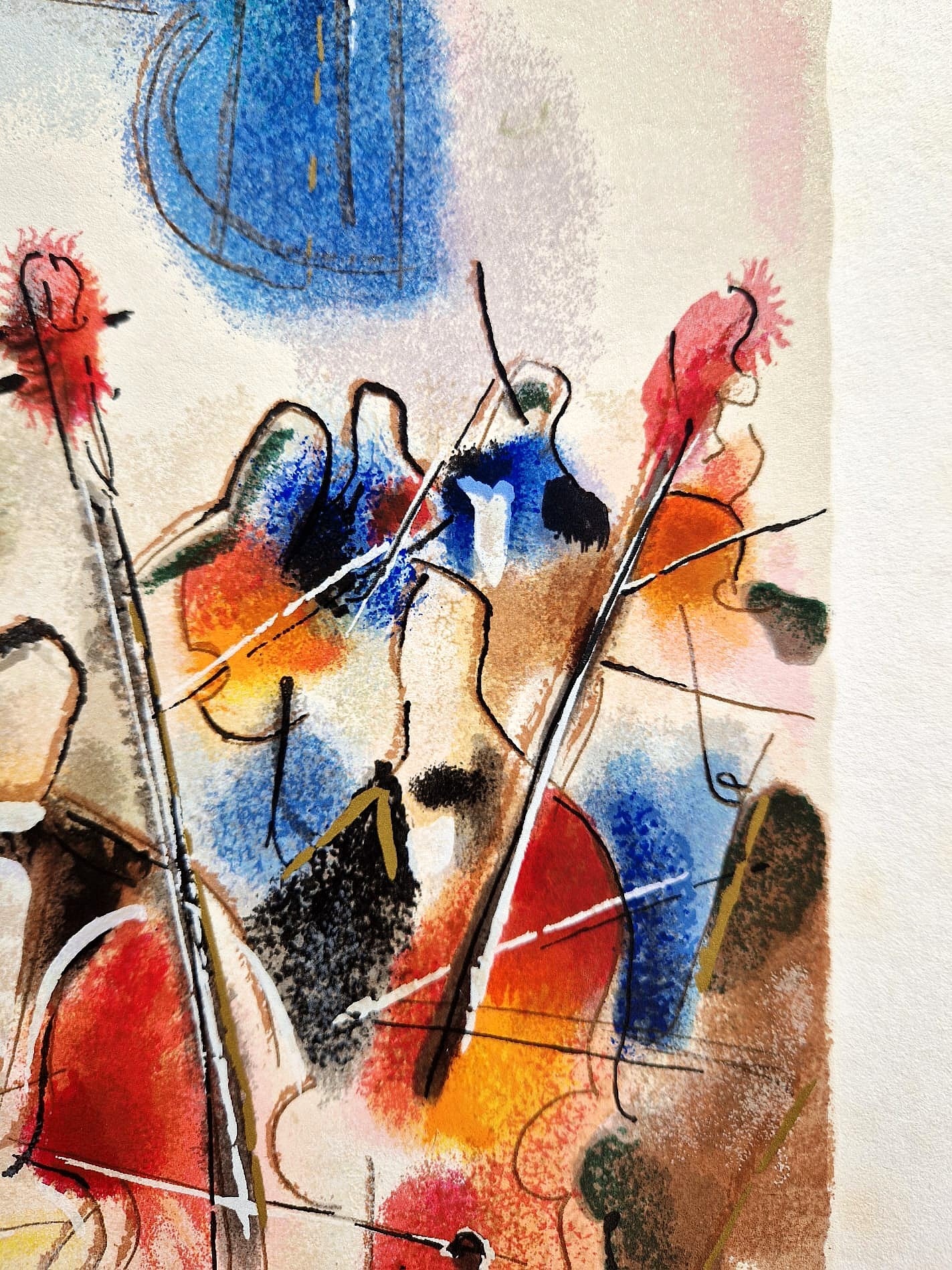 MICHAEL ROZENVAIN - Afternoon Recital (Unframed) Serigraph