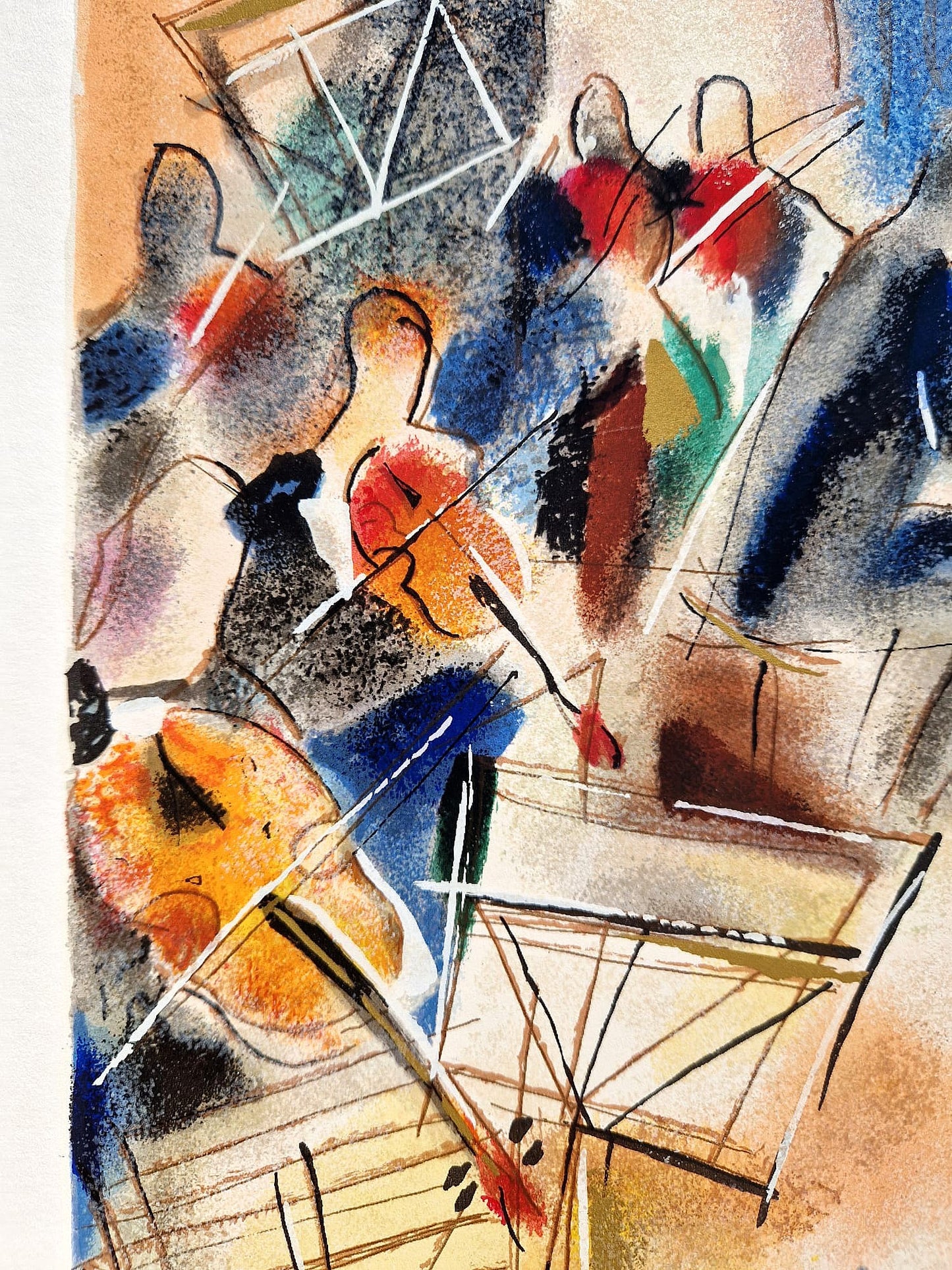 MICHAEL ROZENVAIN - Afternoon Recital (Unframed) Serigraph