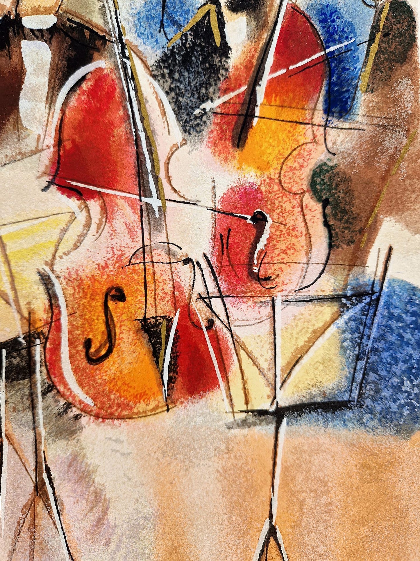 MICHAEL ROZENVAIN - Afternoon Recital (Unframed) Serigraph