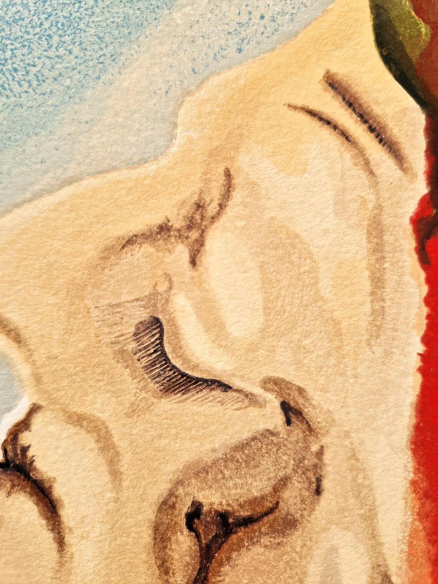 SALVADOR DALI - Dante in Doubt (Dante - Divine Comedy) (Unframed)