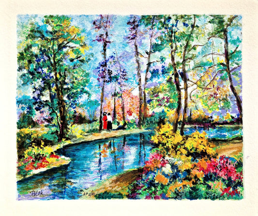 DIMITRI POLAK - Springtime Reflection (Unframed) Serigraph