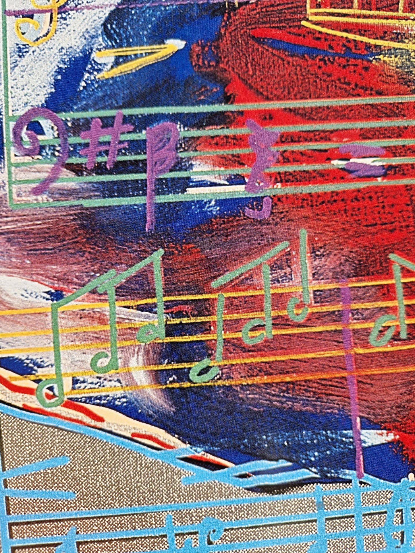 MARTIN LAWRENCE (Gallery) – Beethoven (Unframed), Offset Lithograph with Serigraph overlays