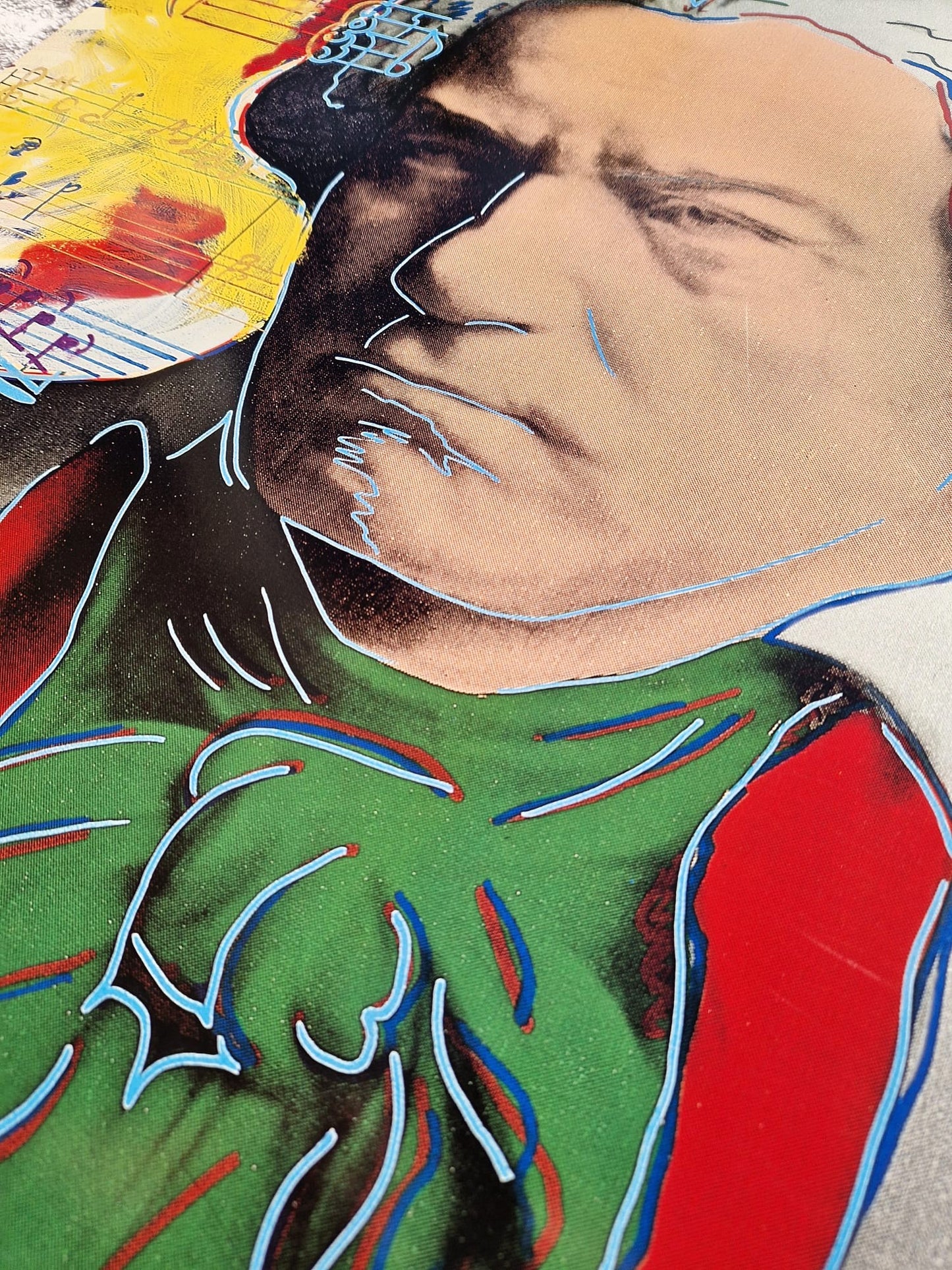 MARTIN LAWRENCE (Gallery) – Beethoven (Unframed), Offset Lithograph with Serigraph overlays