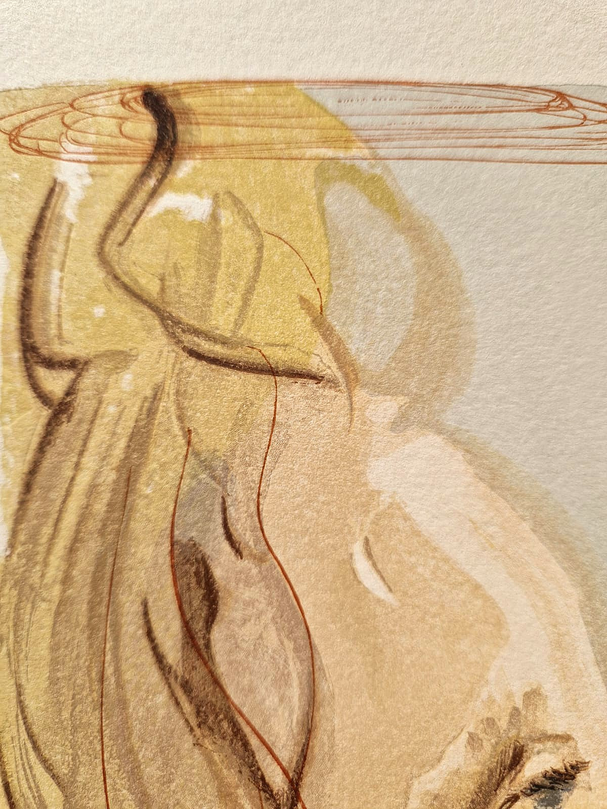 SALVADOR DALI - Krása Beatrice (Dante - Božská komédia) (Bez rámu) Drevoryt