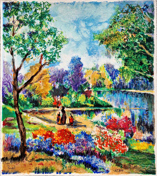 DIMITRI POLAK - Gardens of Gardina (Unframed) Serigraph