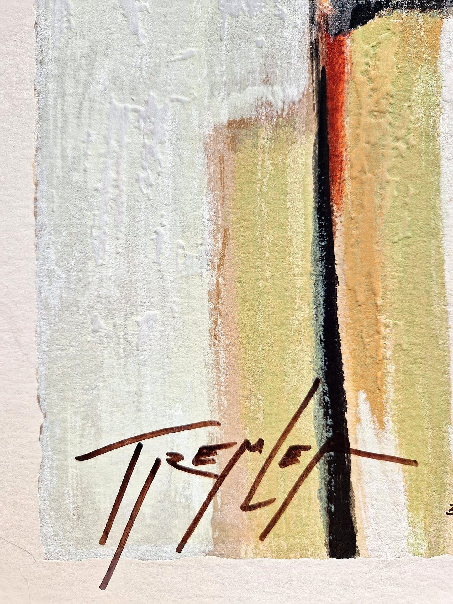 YURI TREMLER – Scéna z baru II (bez rámu), serigrafia