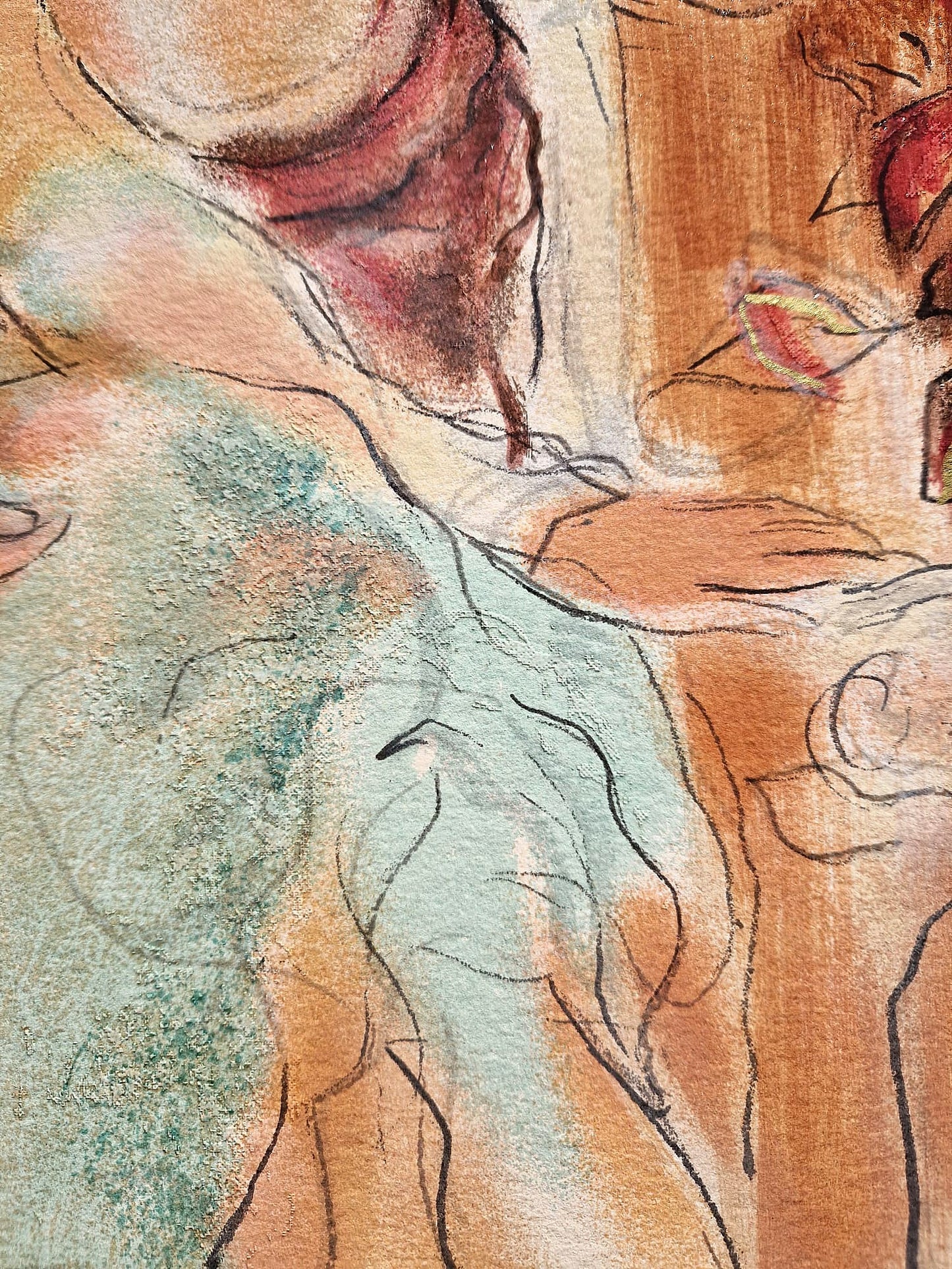 BATIA MAGAL - Aristocrats (DISCOUNT!) (Unframed) Serigraph