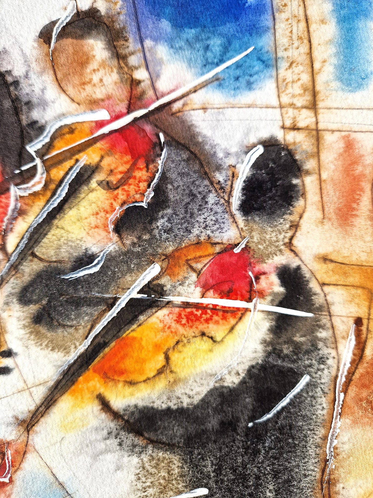 MICHAEL ROZENVAIN - Concerto in C Minor (UNIQUE - Watercolor) (Unframed)