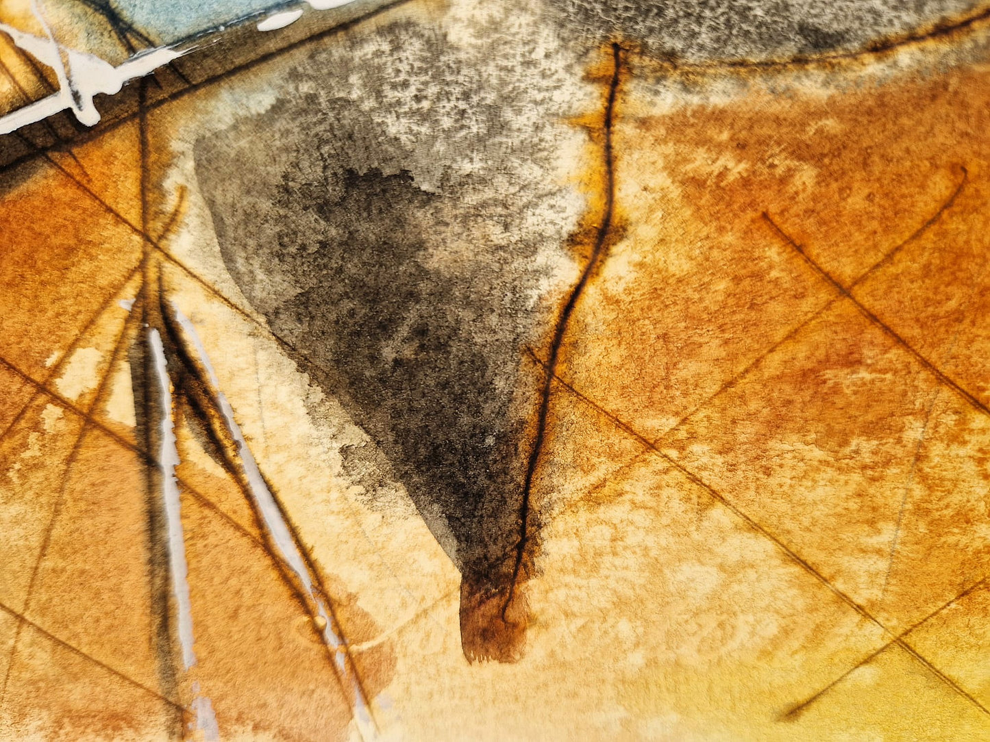 MICHAEL ROZENVAIN - Concerto in C Minor (UNIQUE - Watercolor) (Unframed)