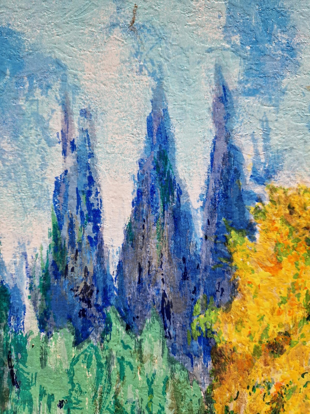 DIMITRI POLAK - Záhradná prechádzka (nerámovaná) serigrafia