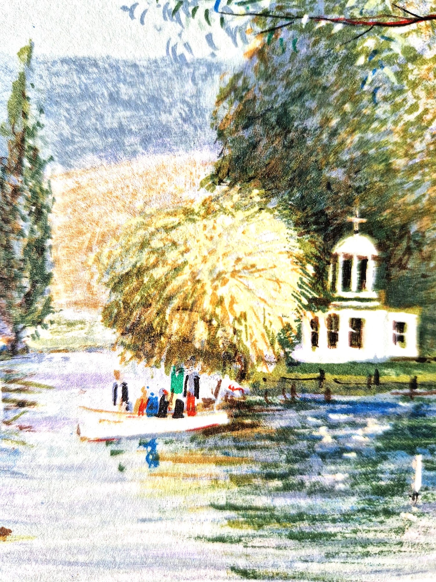 JEREMY KING - Templé (Unframed) Lithograph
