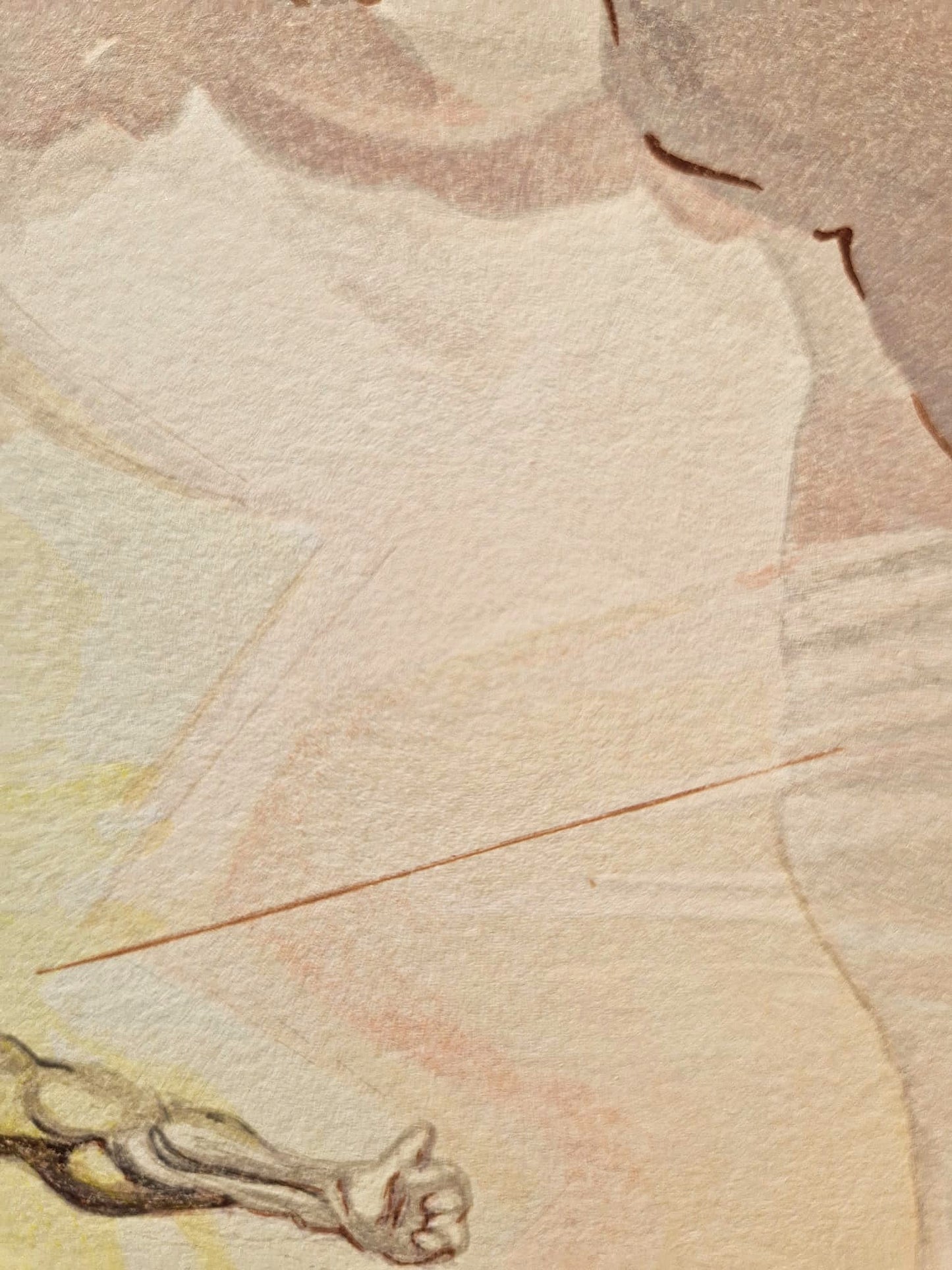 SALVADOR DALI - Christ Apparition  (Dante - Divine Comedy) (Unframed)